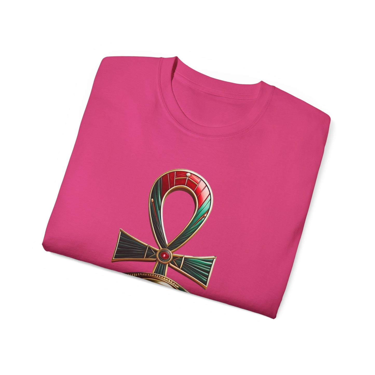 Vintage Egyptian Symbol Tee, Casual Unisex Shirt, Gifts for Historians, Unique Statement Tee, Festival Wear
