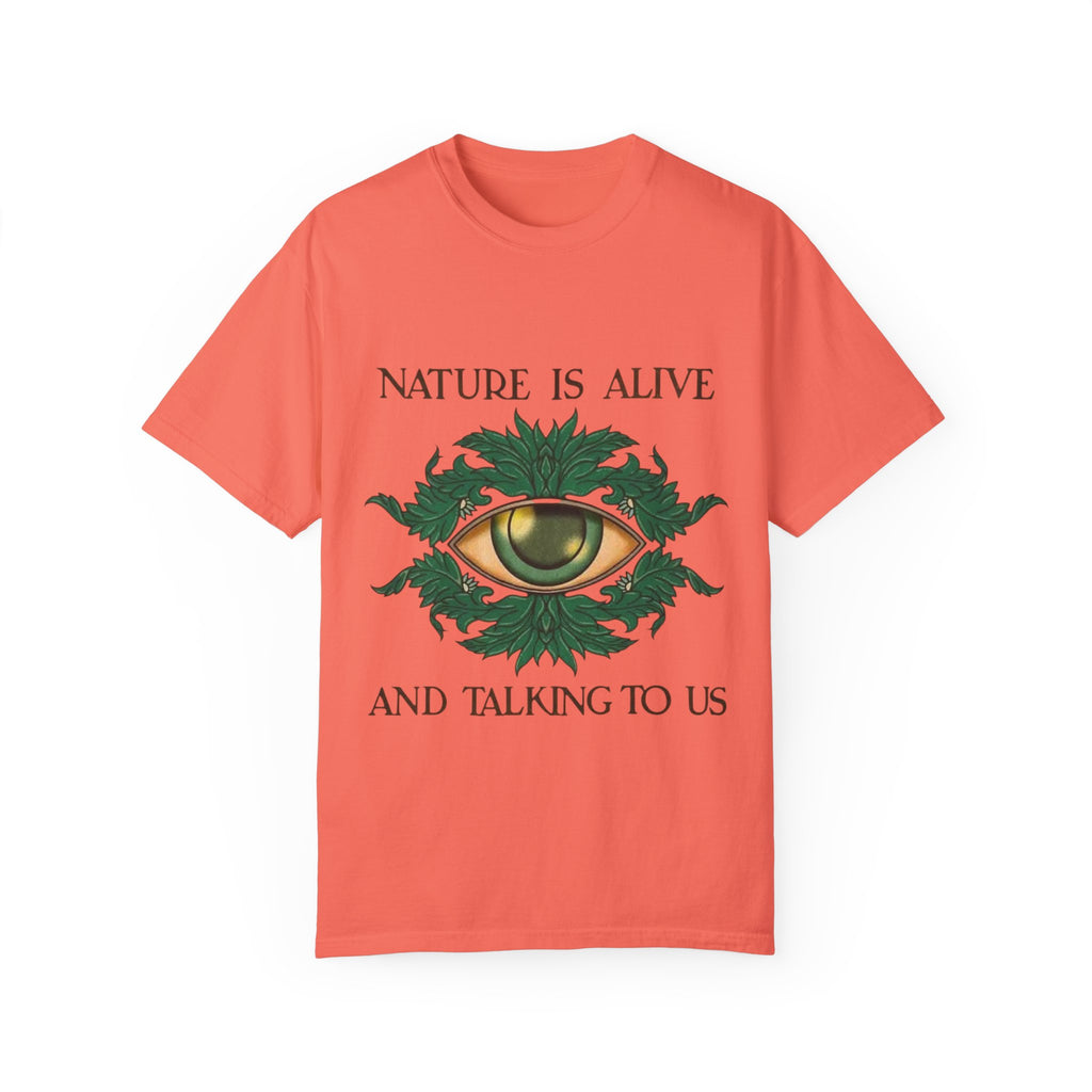 Nature-Inspired Unisex T-Shirt, Eco Friendly Tee, Nature Lover Gift, Casual Wear, Vintage Graphic Tee, Boho Style, Earth Day