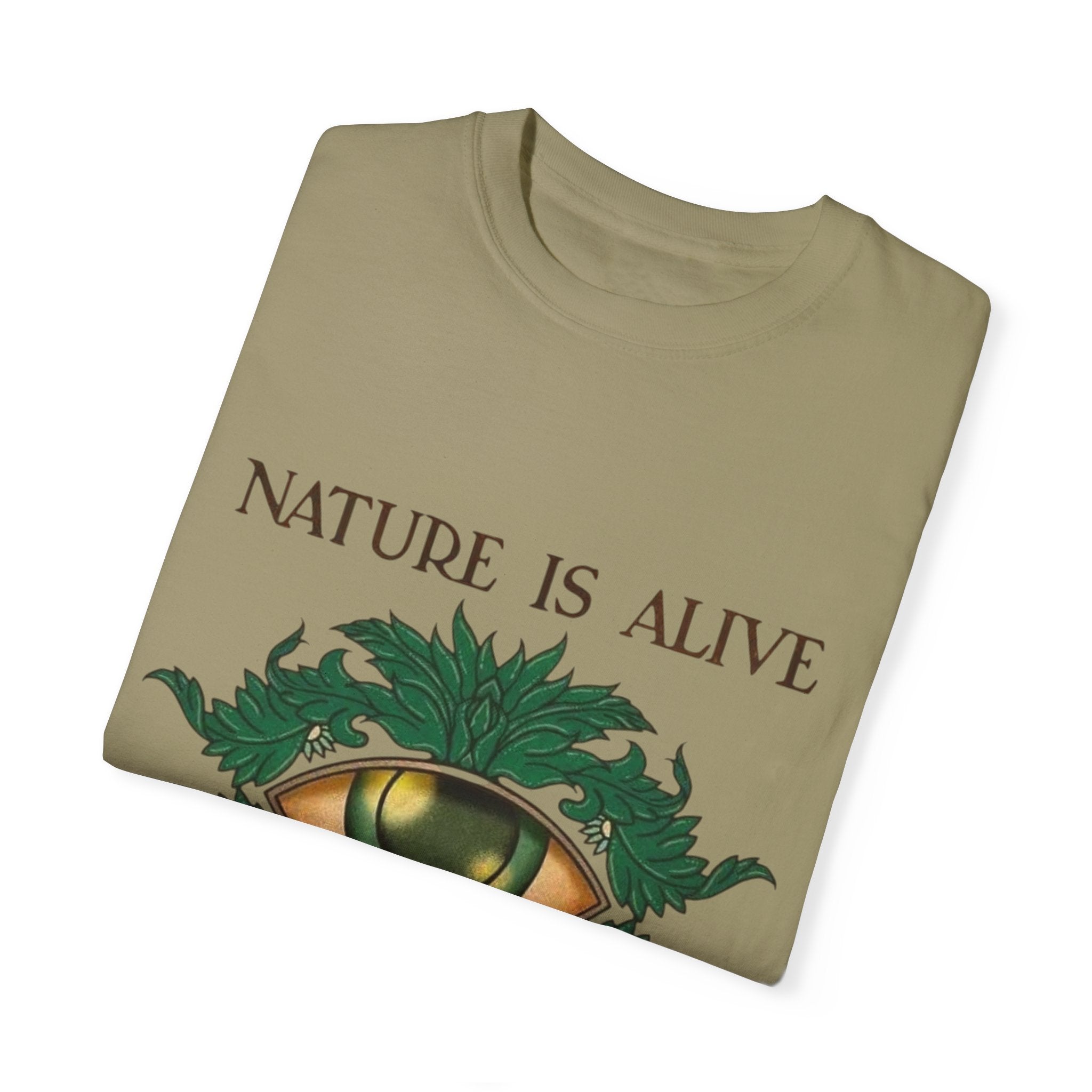 Nature-Inspired Unisex T-Shirt, Eco Friendly Tee, Nature Lover Gift, Casual Wear, Vintage Graphic Tee, Boho Style, Earth Day