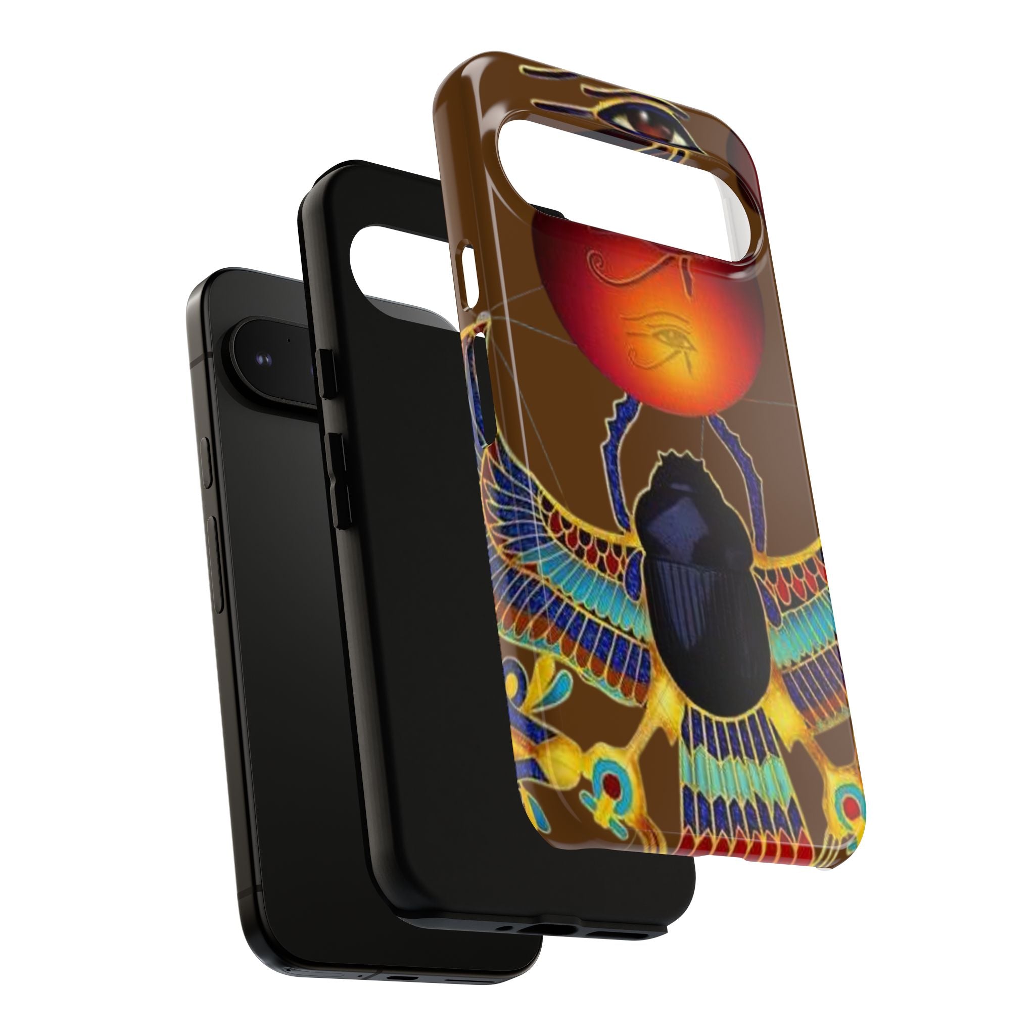 Egyptian Scarab Phone Case | Tough Cases for Unique Style, Protective Cases, Artistic Phone Covers, Gifts for Art Lovers