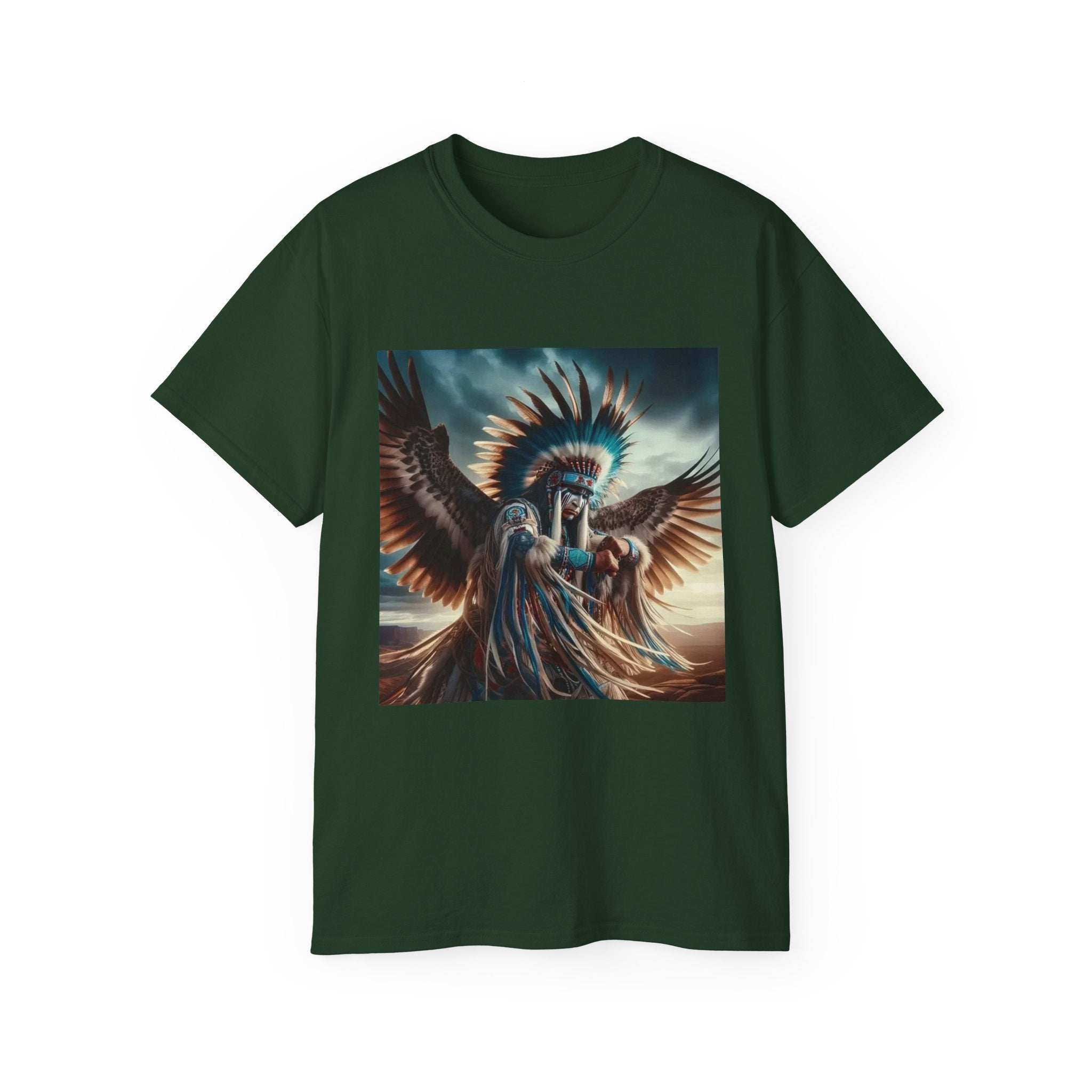 Fantasy Art Unisex Ultra Cotton Tee - Ethereal Angel Design
