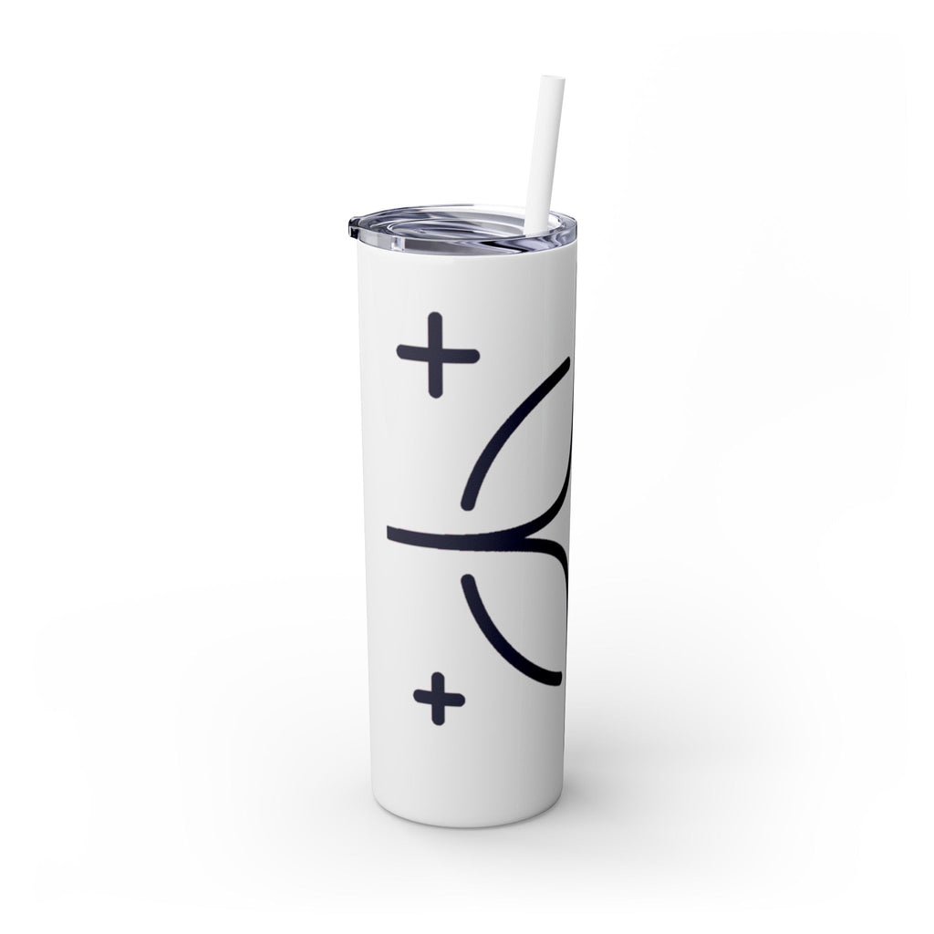Skinny Tumbler with Straw, 20oz