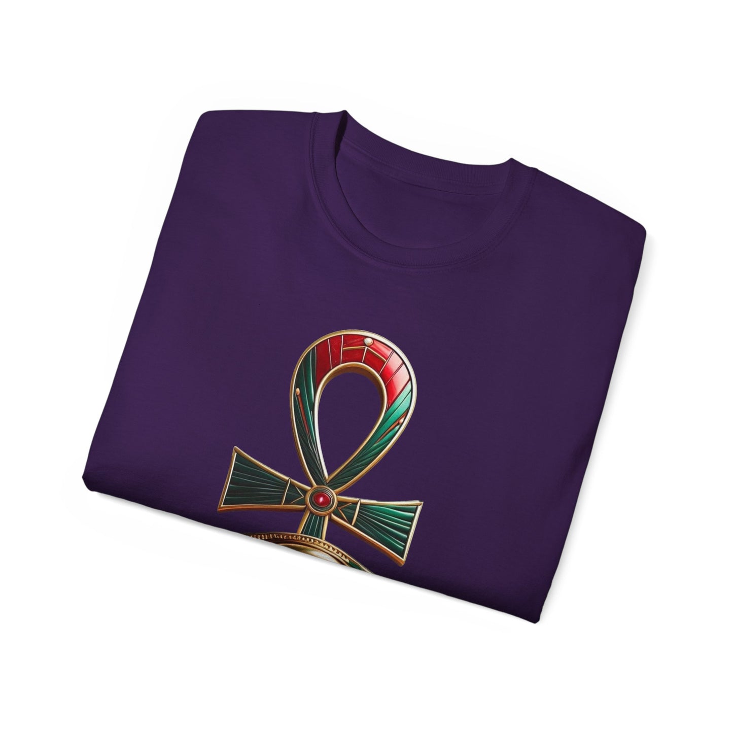 Vintage Egyptian Symbol Tee, Casual Unisex Shirt, Gifts for Historians, Unique Statement Tee, Festival Wear