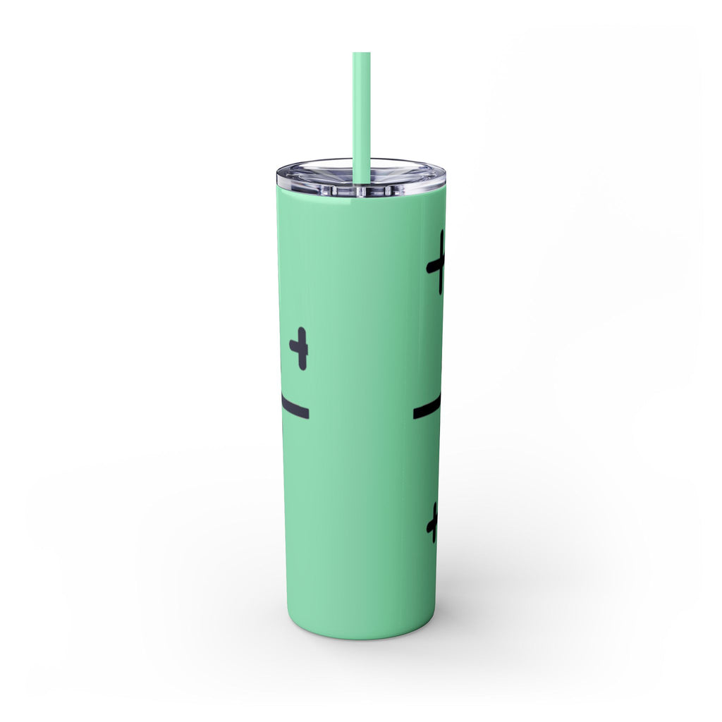 Skinny Tumbler with Straw, 20oz