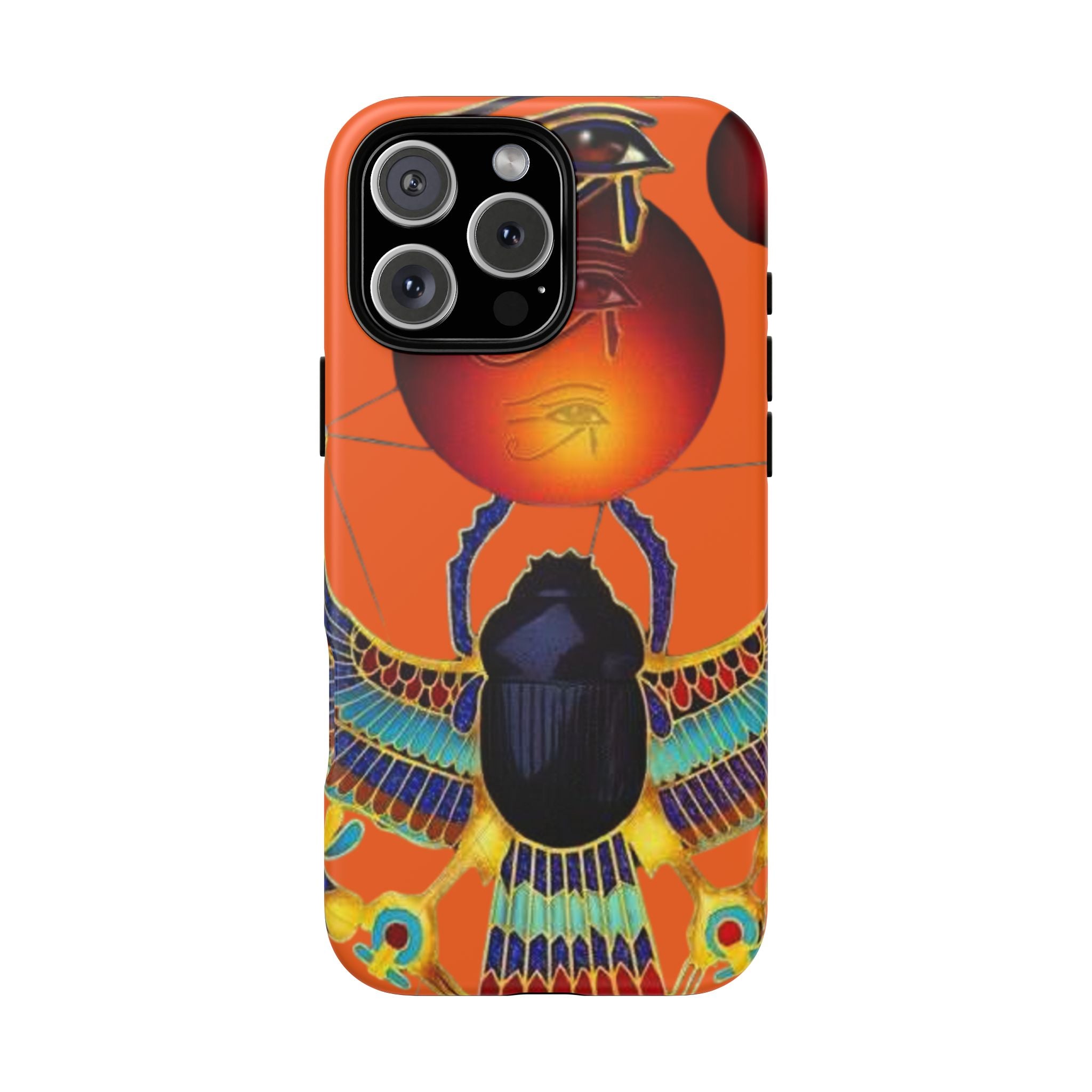 Egyptian-Inspired Phone Case, Tough Phone Cover, Unique Protective Case, Gift for Her, Vibrant Egyptian Art