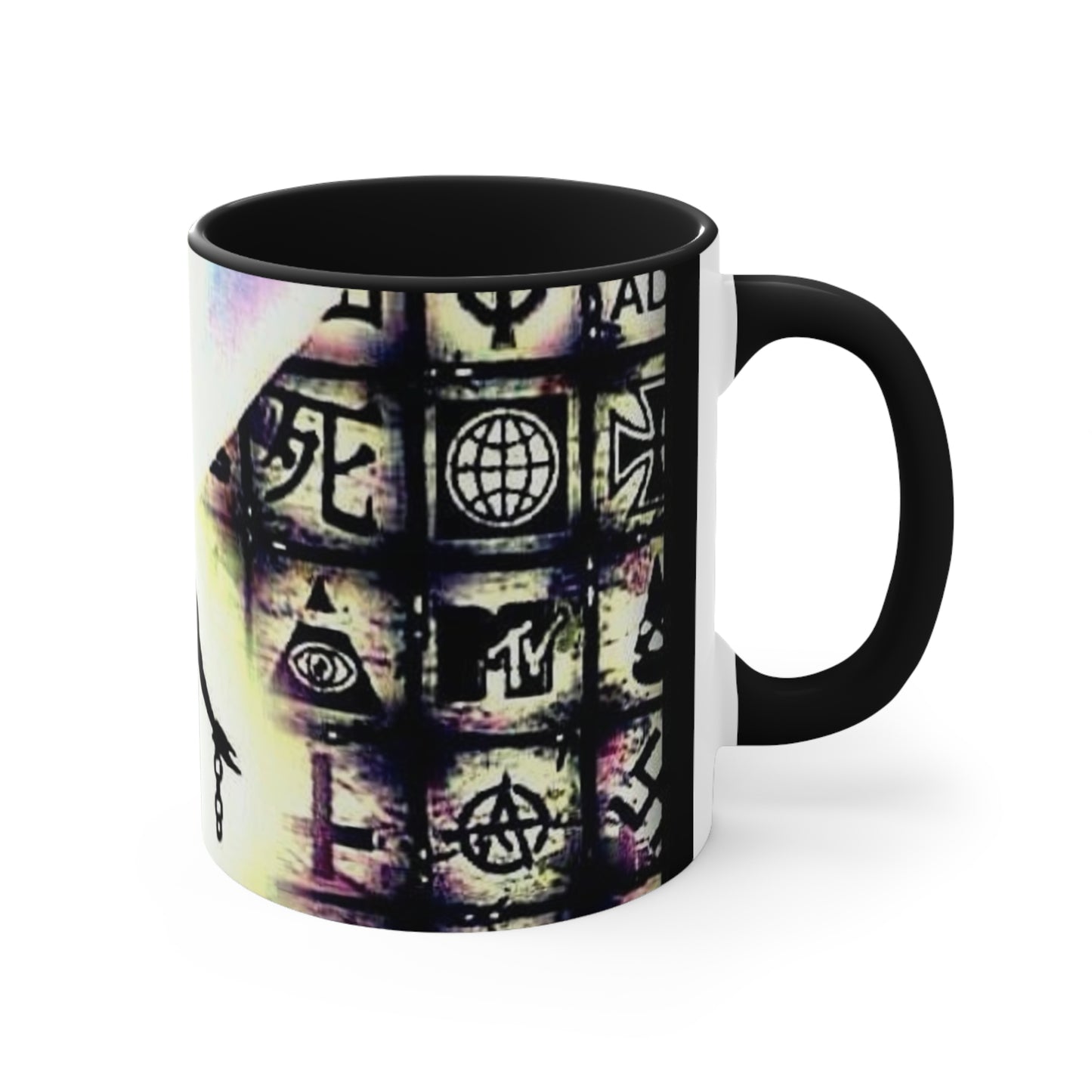 Mystical Accent Mugs - Chakra and Symbol Design for Spiritual Awakening