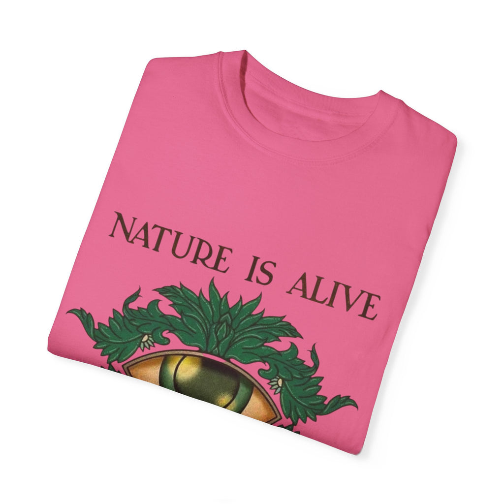 Nature-Inspired Unisex T-Shirt, Eco Friendly Tee, Nature Lover Gift, Casual Wear, Vintage Graphic Tee, Boho Style, Earth Day