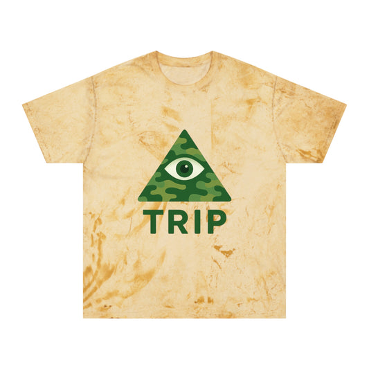 Colorful Eye Symbol T-Shirt | Trendy Unisex Graphic Tee for Music Festivals, Casual Outings, Summer Vibes, Gifts for Friends
