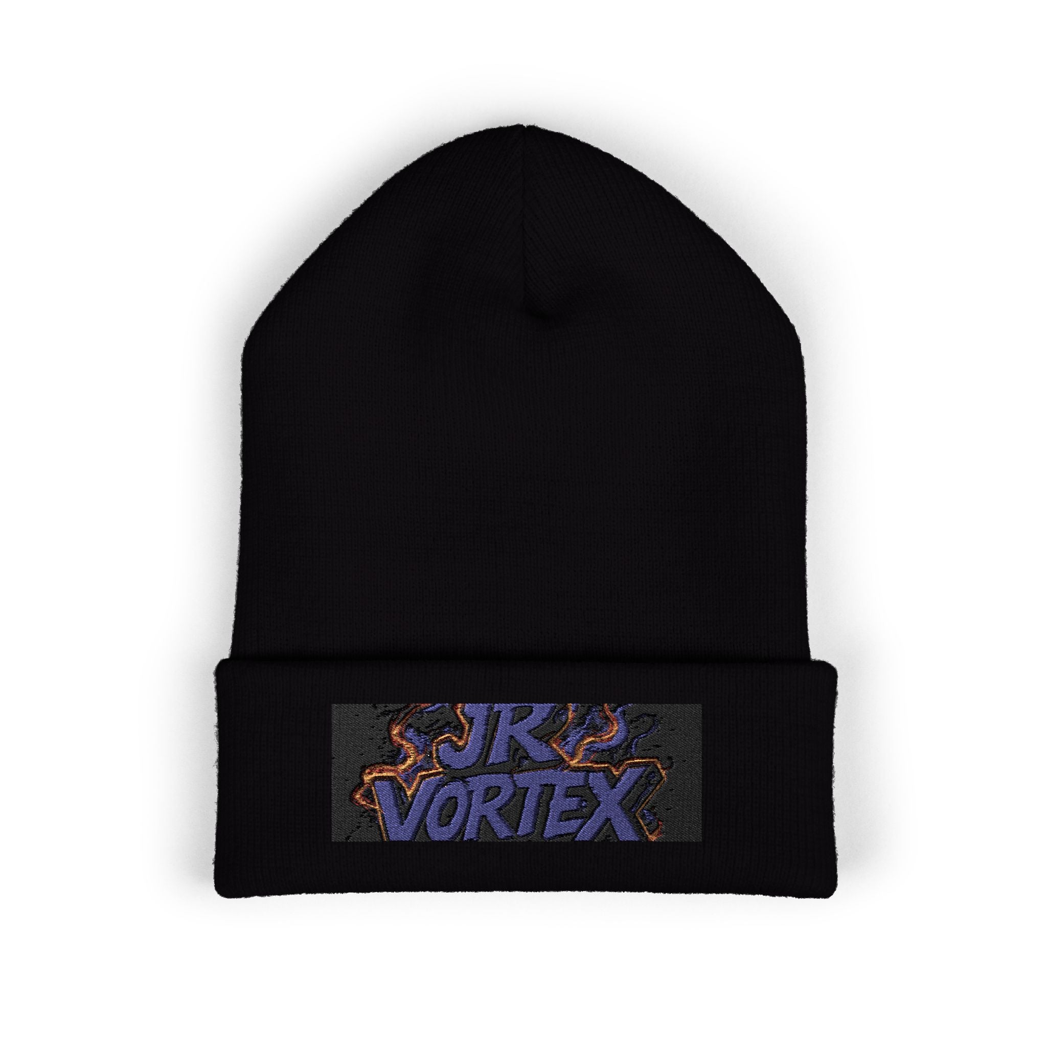 Beanie Hat Embroidered with JR Vortex Design
