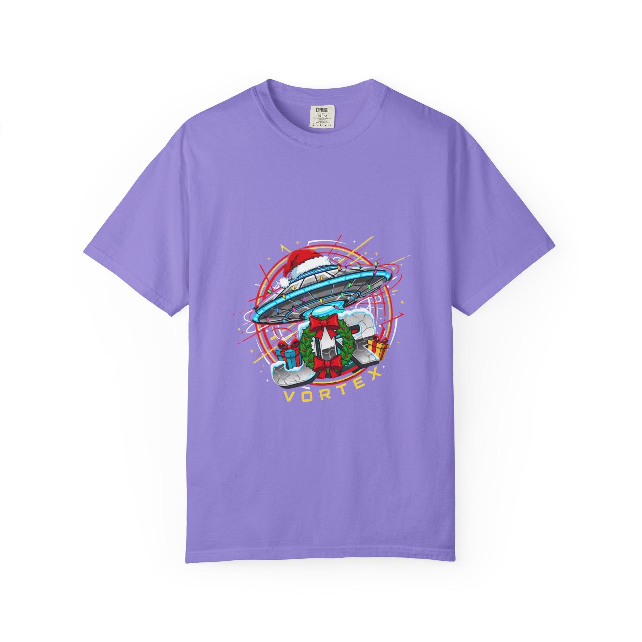 UFO Vacation Tee — Retro Alien Abduction Graphic T-Shirt