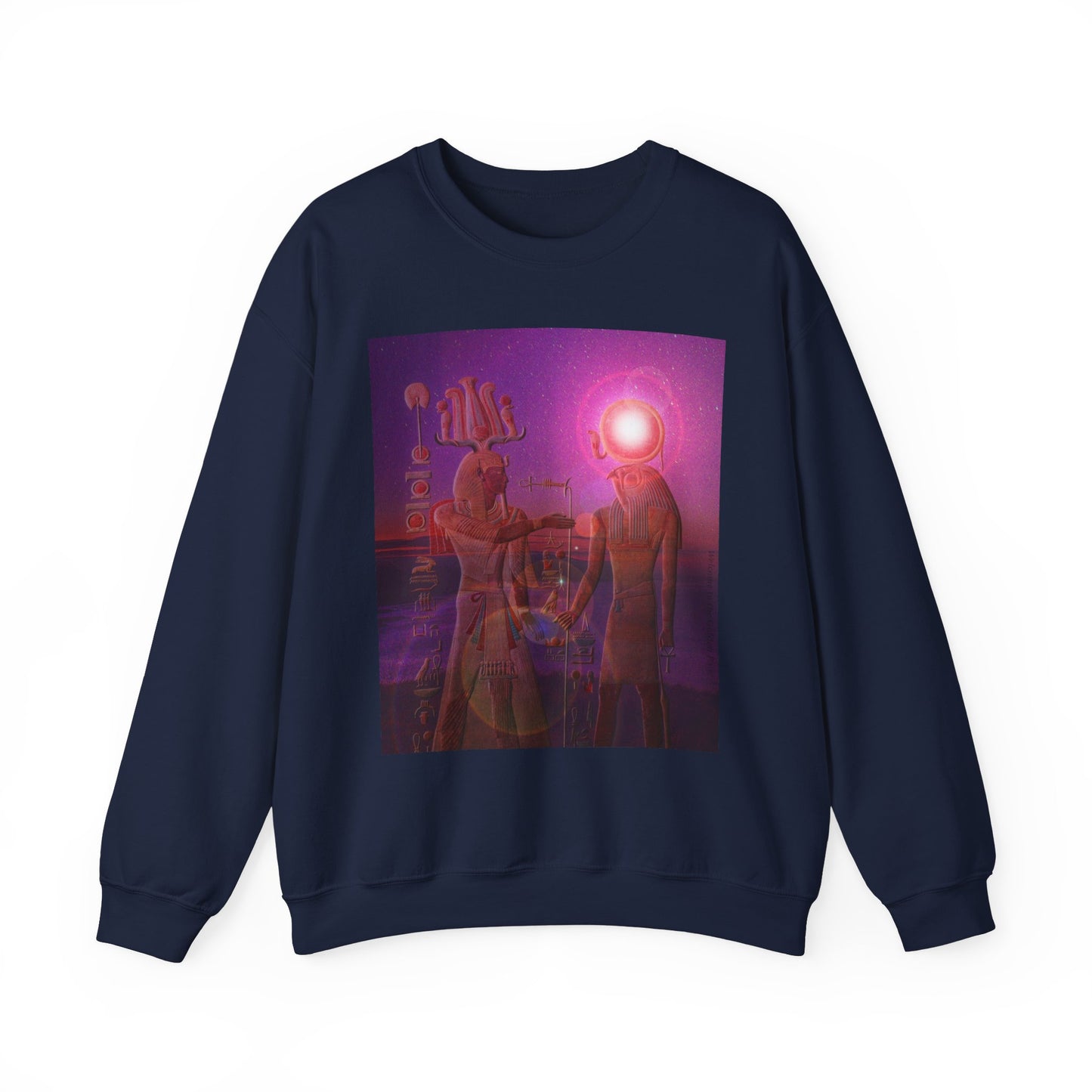 Cosmic Connection Sweatshirt, Unisex Crewneck, Space Art Apparel, Gift for Sci-Fi Lovers, Trendy Casual Wear
