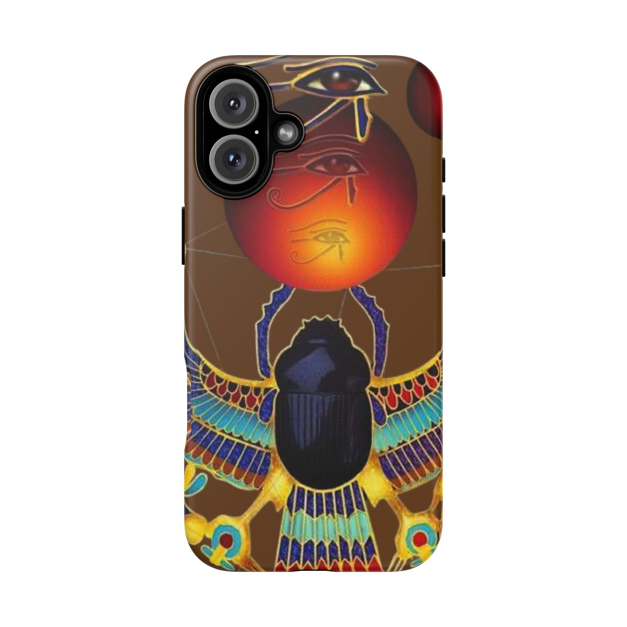 Egyptian Scarab Phone Case | Tough Cases for Unique Style, Protective Cases, Artistic Phone Covers, Gifts for Art Lovers