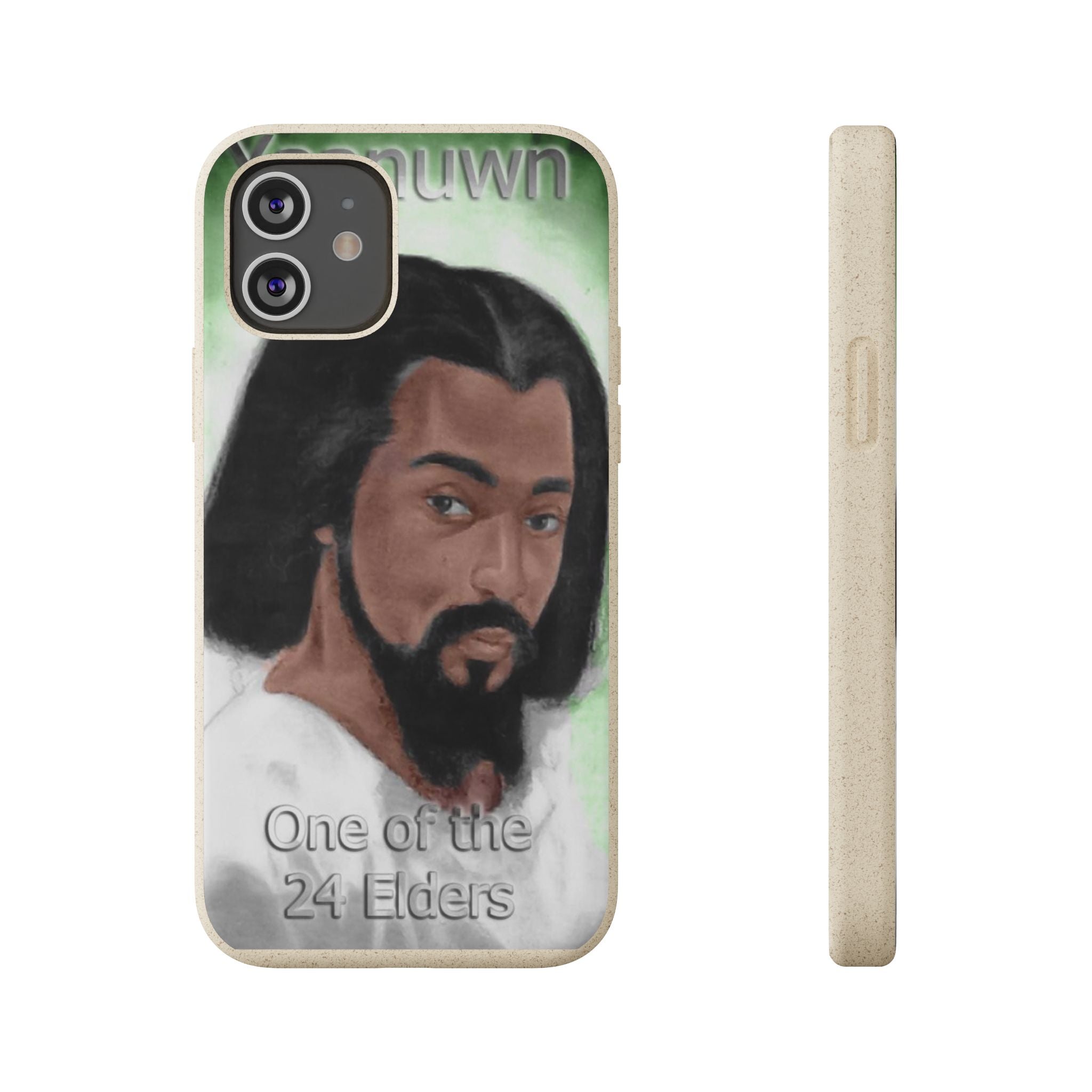 Biodegradable Phone Case with Elder Design - Eco-Friendly, Gift for Spiritual Seekers, Unique Phone Accessories, Sustainable Style, Nature