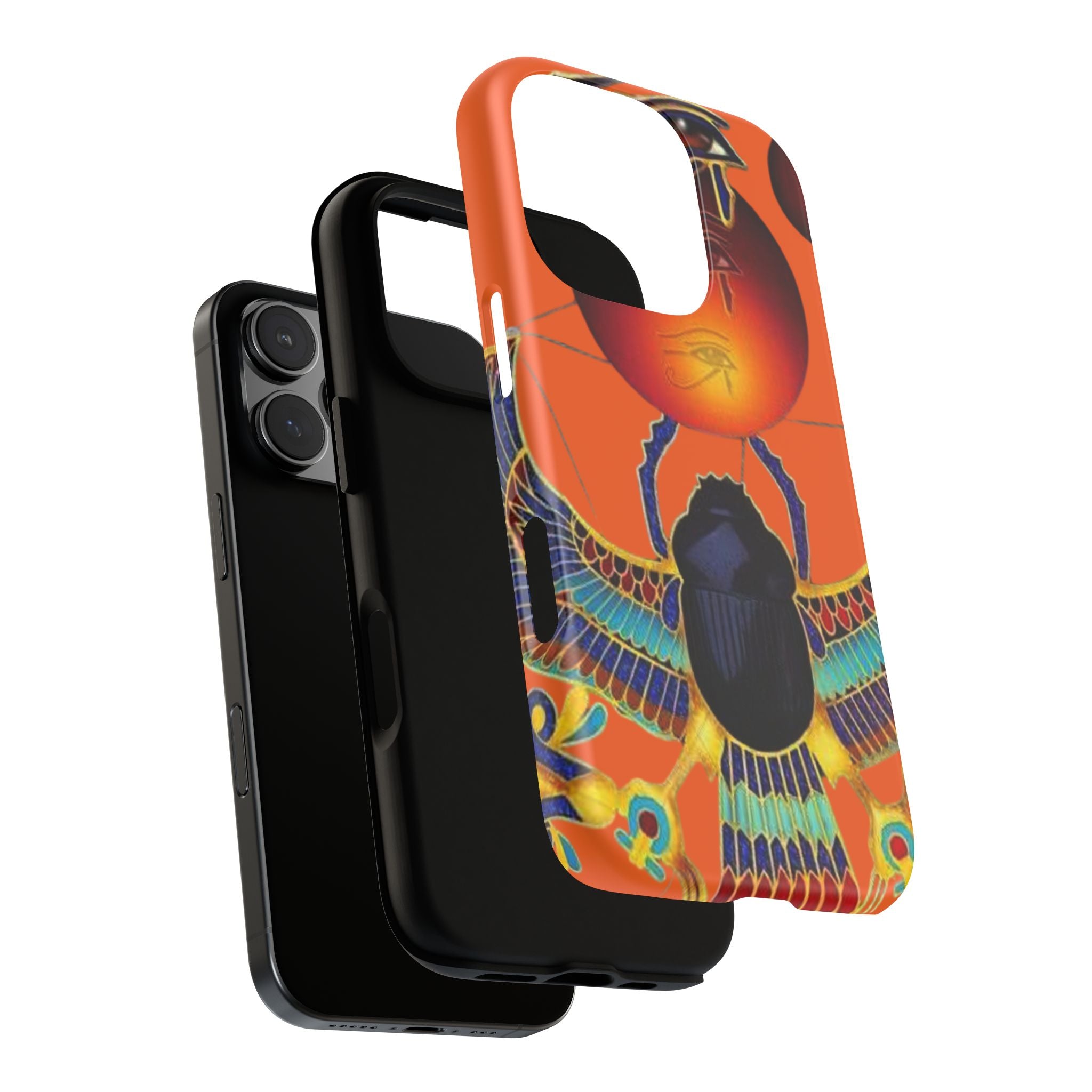 Egyptian-Inspired Phone Case, Tough Phone Cover, Unique Protective Case, Gift for Her, Vibrant Egyptian Art
