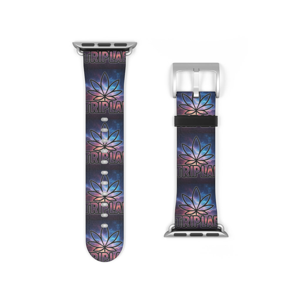 Fireworks Lotus Watch Band — Floral Galaxy Apple Watch Strap