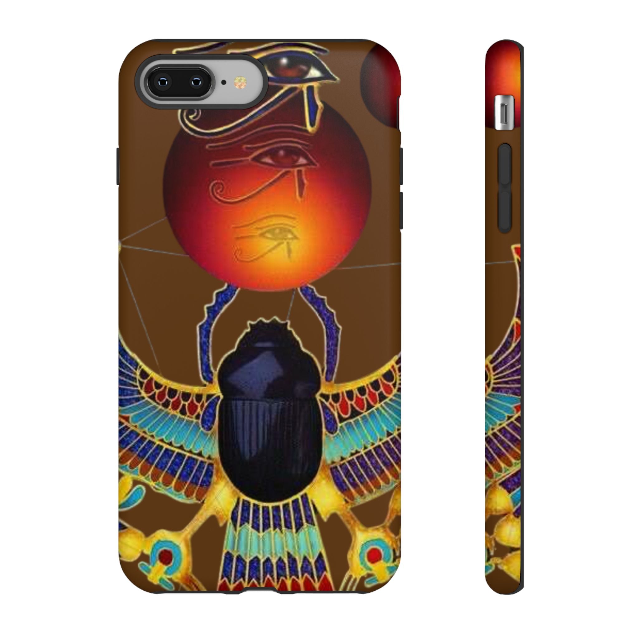 Egyptian Scarab Phone Case | Tough Cases for Unique Style, Protective Cases, Artistic Phone Covers, Gifts for Art Lovers