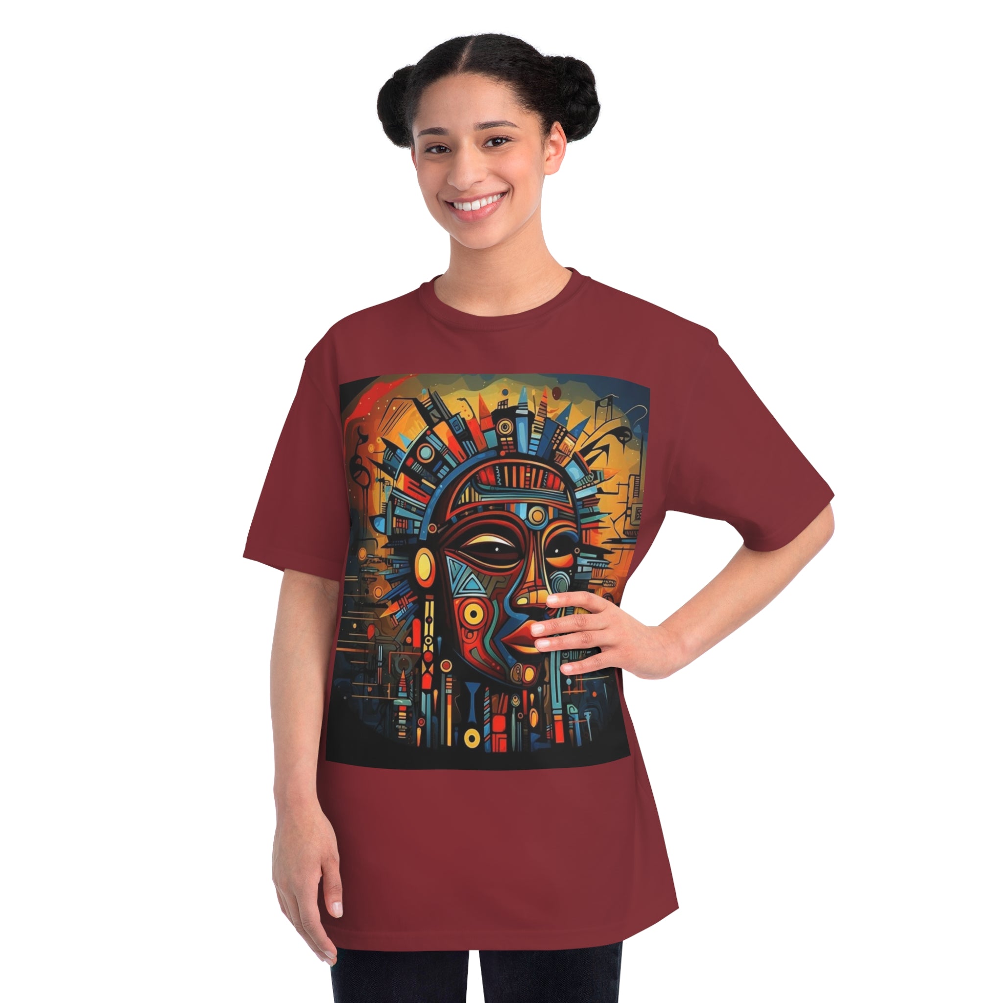 Vibrant Graphic Tee for Art😎💯💥🤩🔖🆘️ Lovers, Unisex Organic T-Shirt, Unique Gifts, Casual Wear, Bohemian Style, Eco-Friendly Fashion