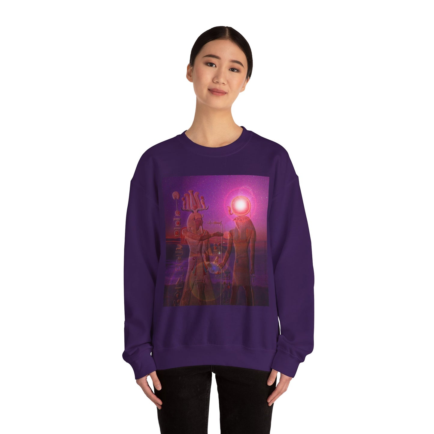 Cosmic Connection Sweatshirt, Unisex Crewneck, Space Art Apparel, Gift for Sci-Fi Lovers, Trendy Casual Wear