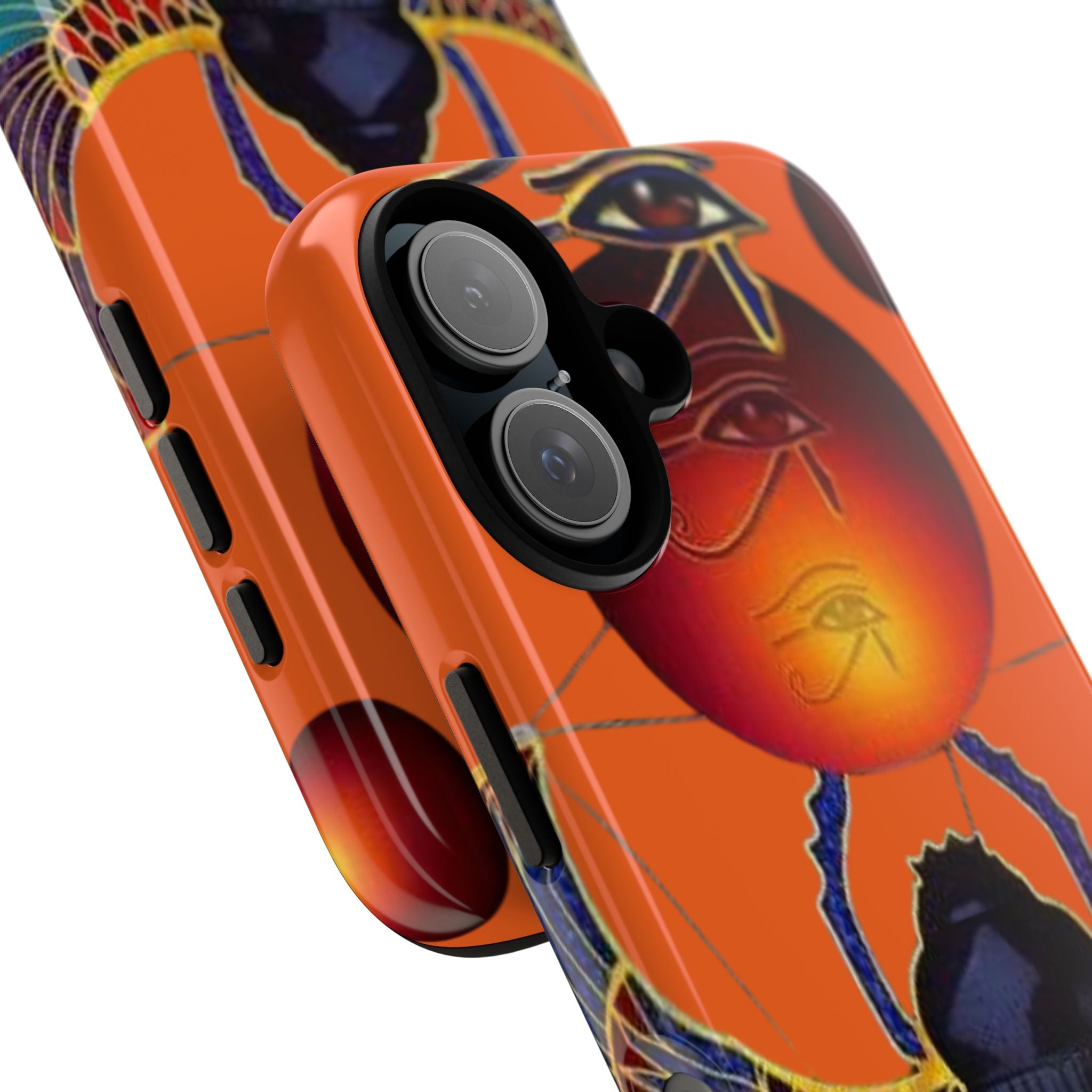 Egyptian-Inspired Phone Case, Tough Phone Cover, Unique Protective Case, Gift for Her, Vibrant Egyptian Art