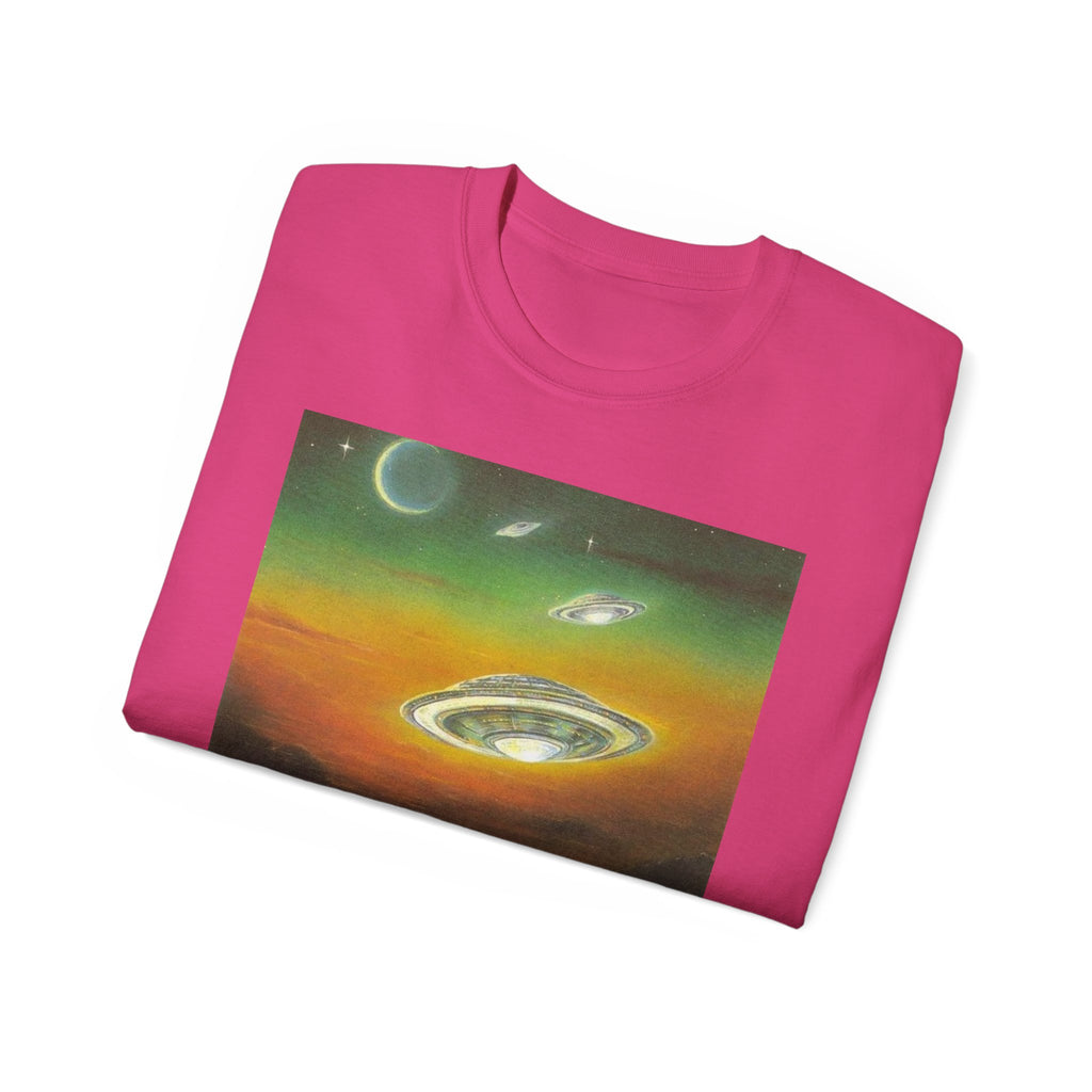 T-Shirt Dolphins UFOs Unisex Tee