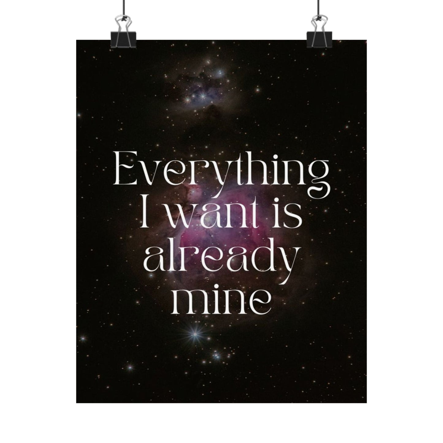 Matte Vertical Posters