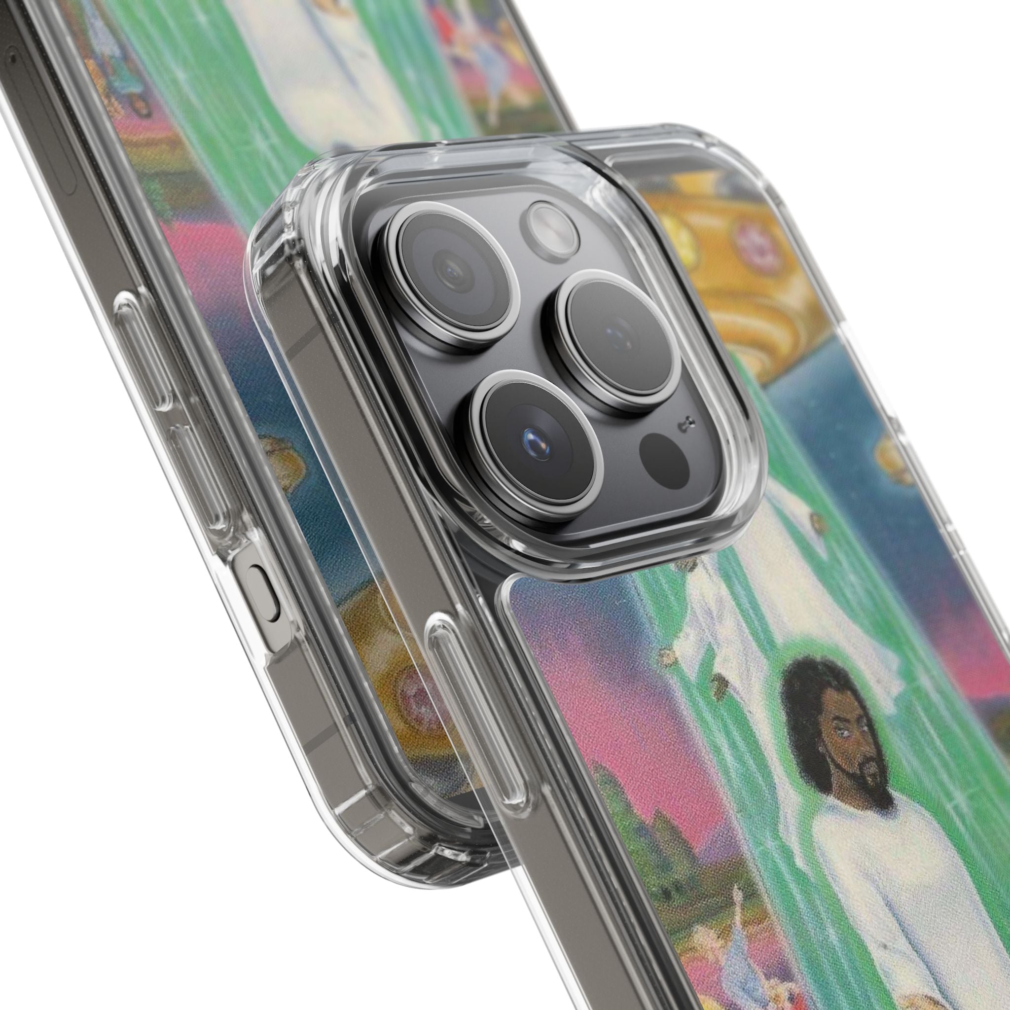 Cosmic Art Phone Case - Vibrant Spiritual Design, Bohemian Phone Cover, Unique Gift for Him/Her, Festival Accessory, Home Decor