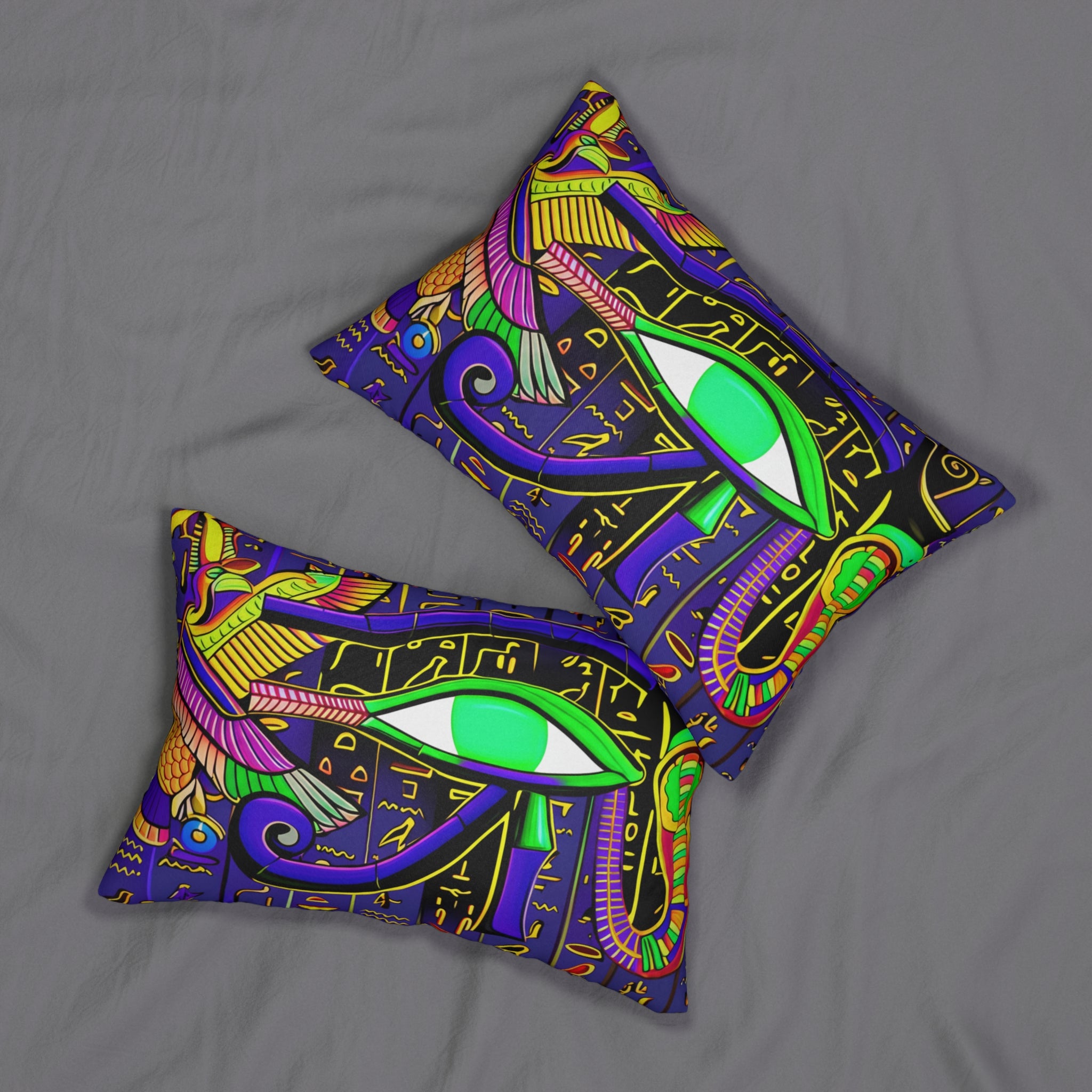 Spun Polyester Lumbar Pillow