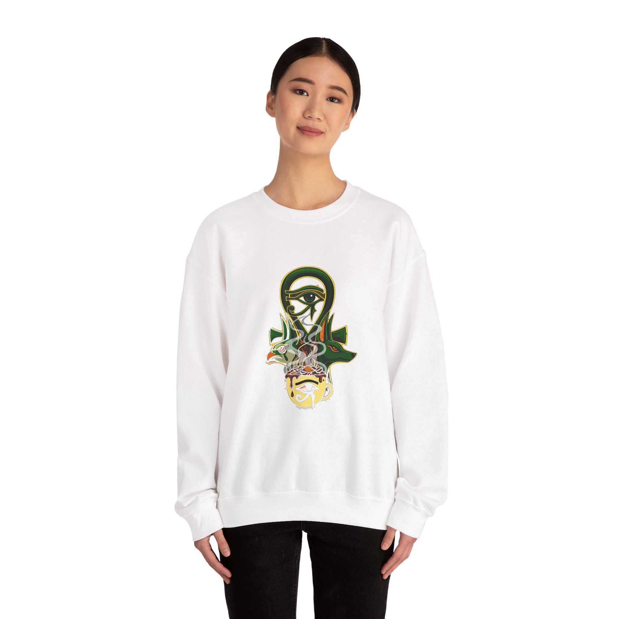 Egyptian coffee Heavy Blend™ Crewneck Sweatshirt ☕️