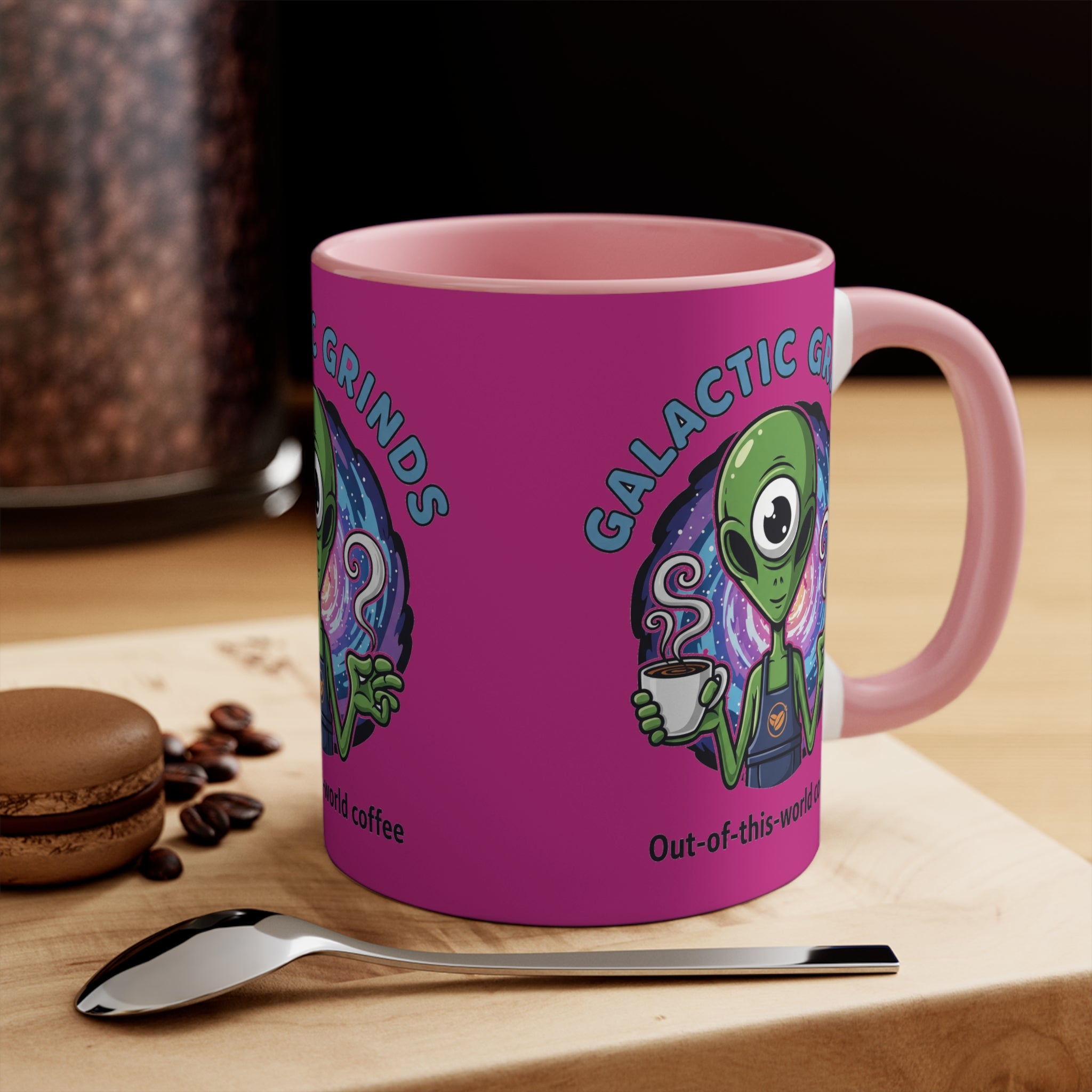 Galactic Grinds Alien Accent Mug | Fun Coffee Lover Gift | Unique Space-Themed Drinkware | Quirky Kitchen Decor | Perfect for [...]