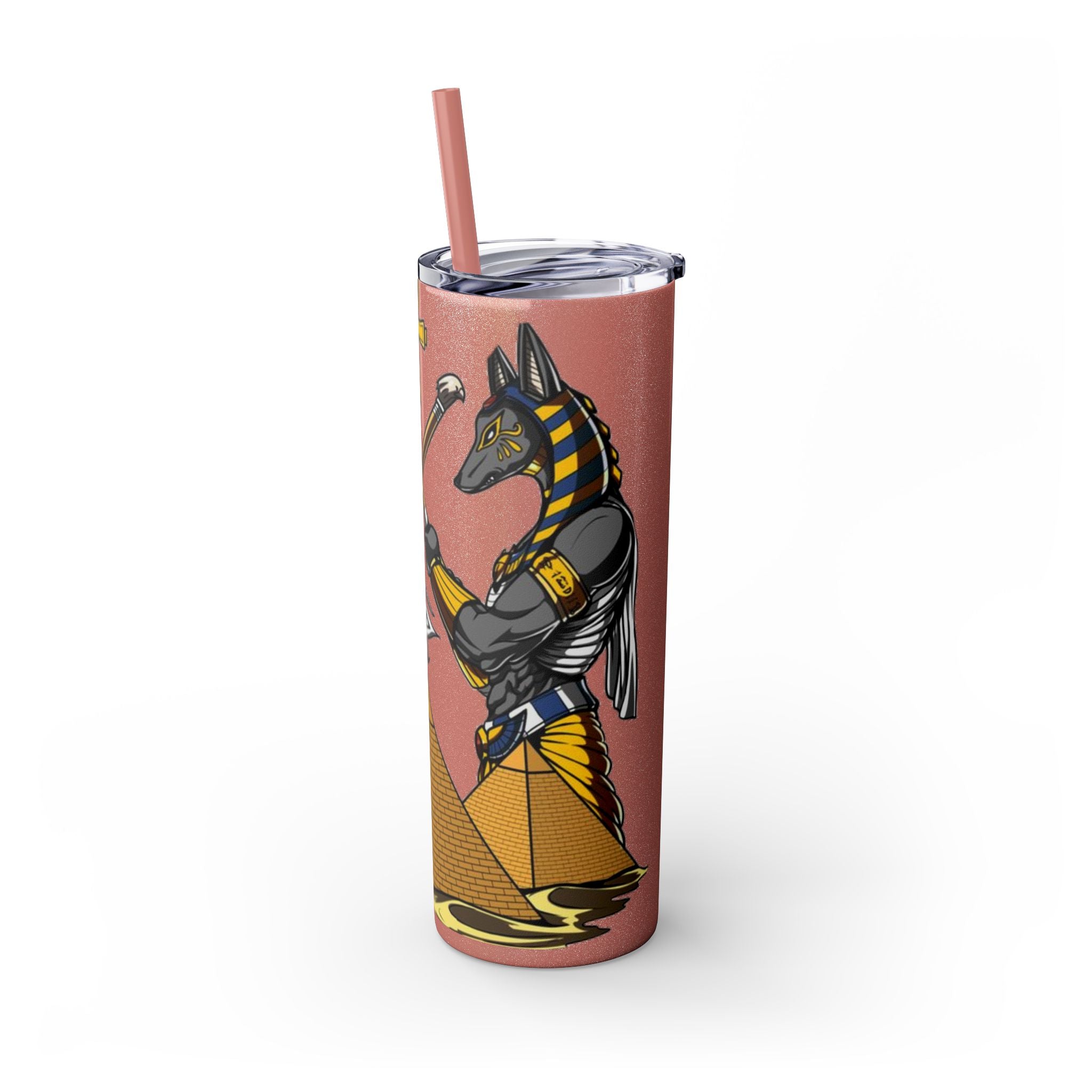 Skinny Tumbler with Straw, 20oz