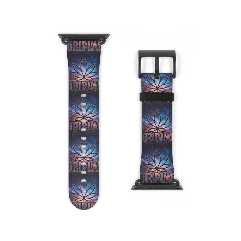 Fireworks Lotus Watch Band — Floral Galaxy Apple Watch Strap