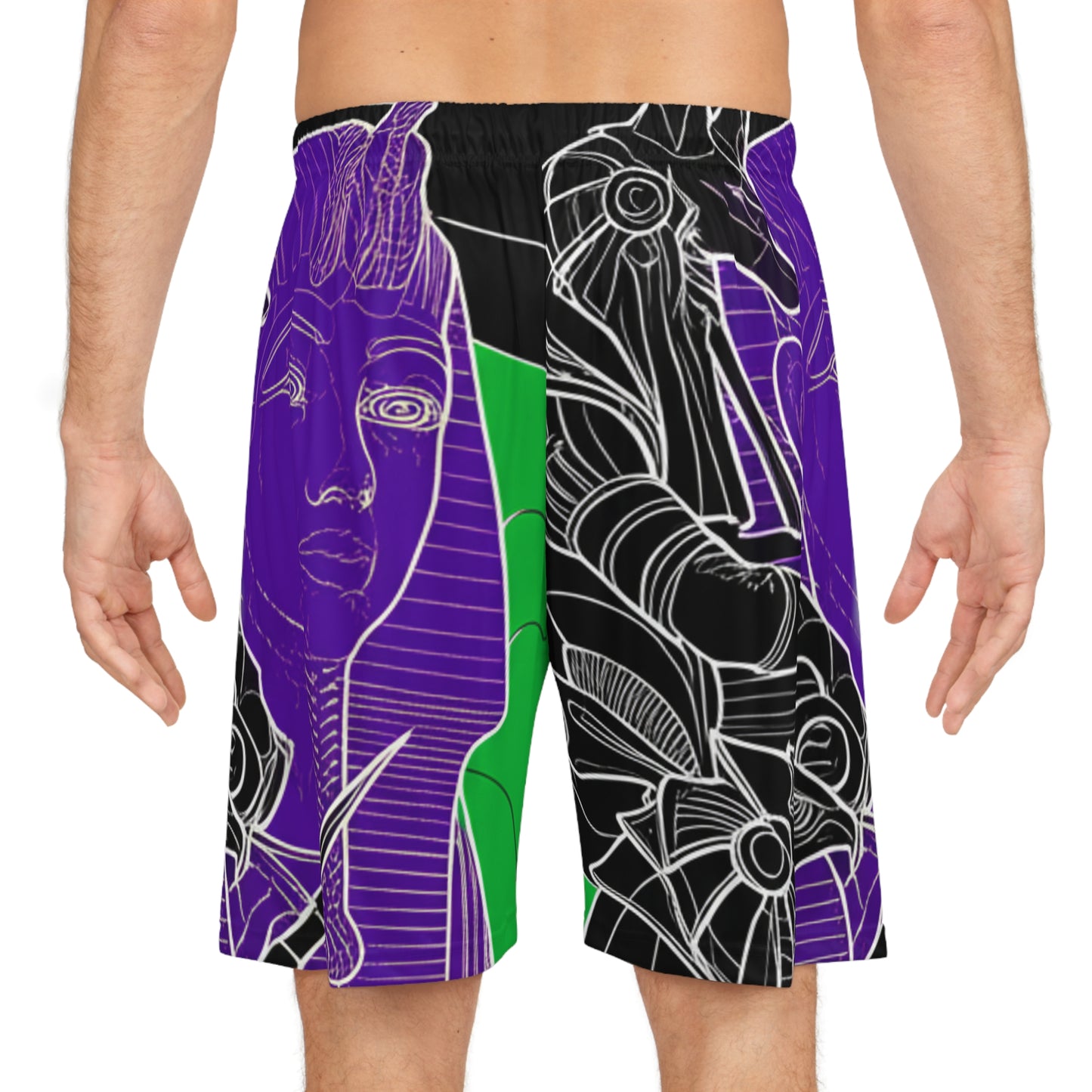 Stylish Basketball Shorts, Unique AOP Athletic Shorts, Trendy Sportswear, Summer Essential, Perfect for Athletes and Casual Wear