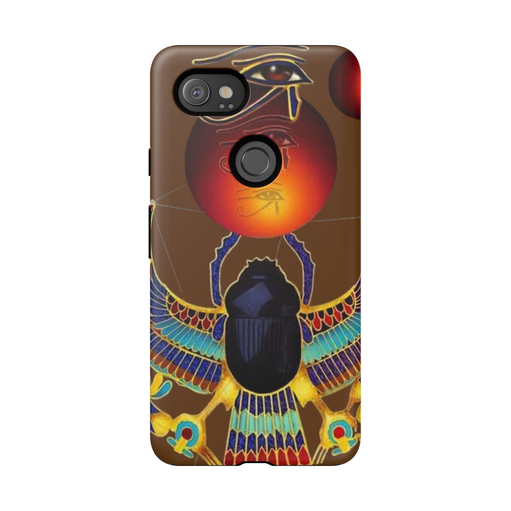 Egyptian Scarab Phone Case | Tough Cases for Unique Style, Protective Cases, Artistic Phone Covers, Gifts for Art Lovers