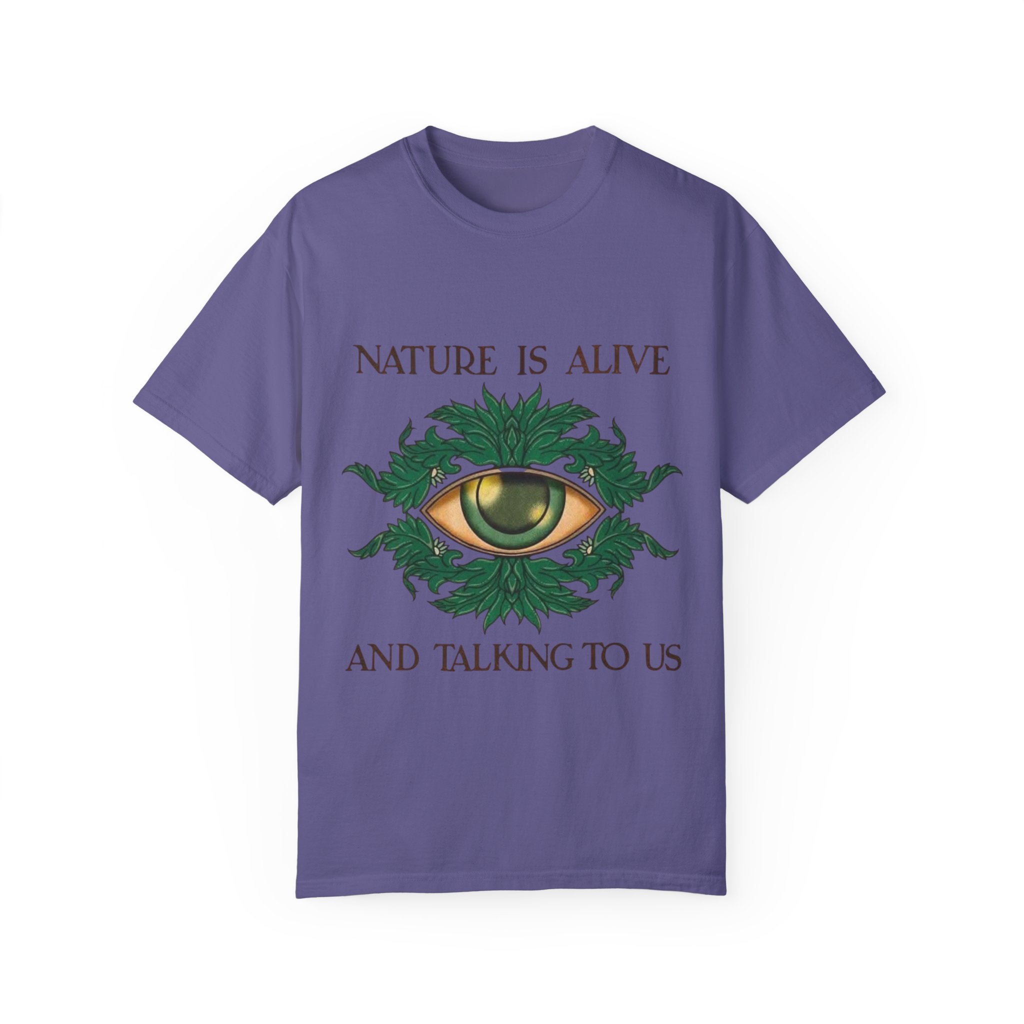 Nature-Inspired Unisex T-Shirt, Eco Friendly Tee, Nature Lover Gift, Casual Wear, Vintage Graphic Tee, Boho Style, Earth Day