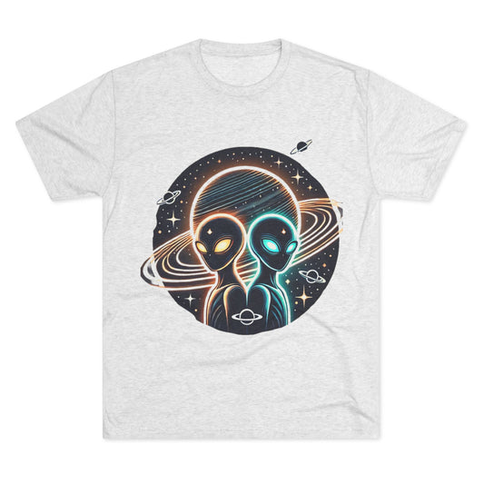 Cosmic Alien Crew Tee - Perfect for Space Lovers, Sci-Fi Fans, Unique Gift for Birthdays, Casual Wear, Everyday Comfort