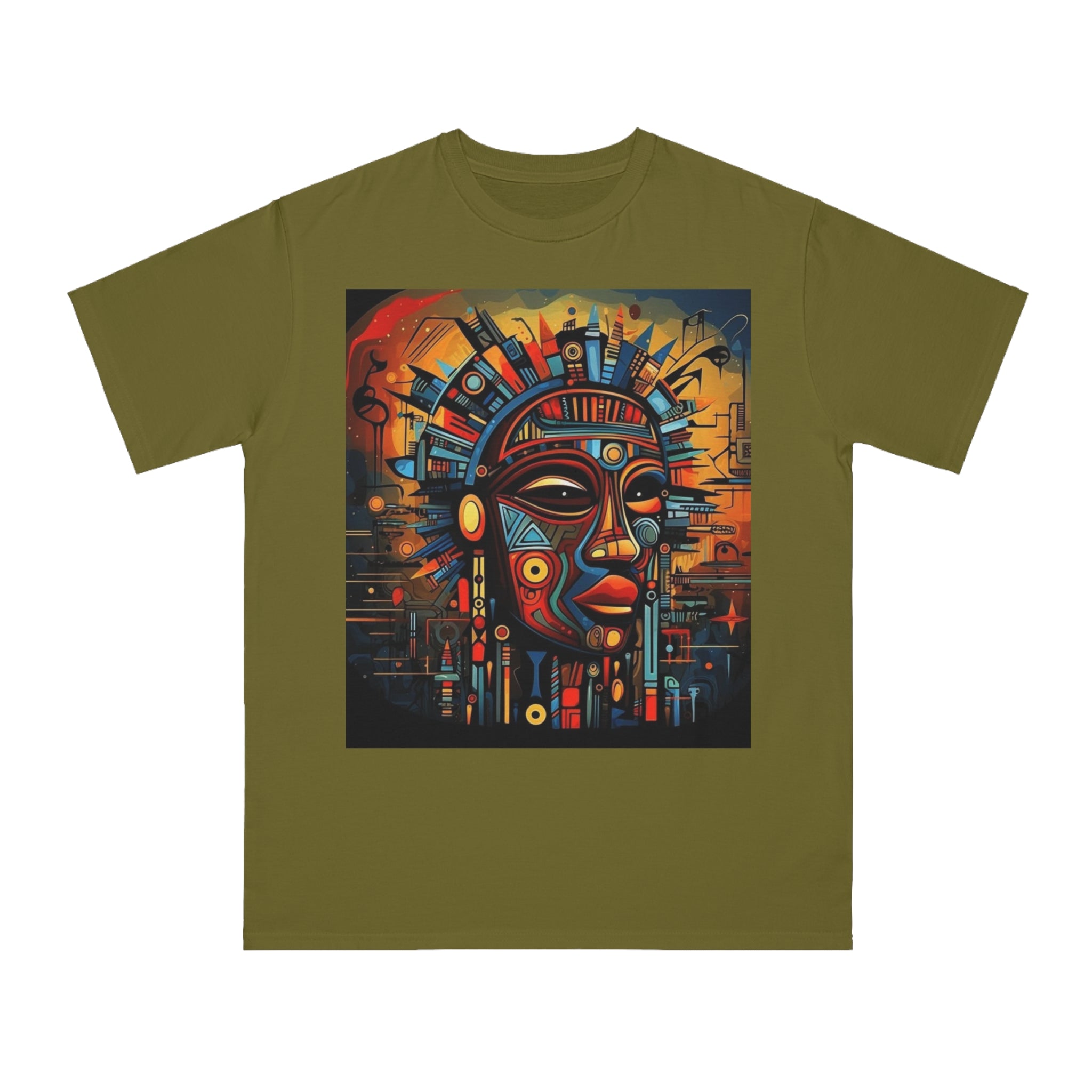 Vibrant Graphic Tee for Art😎💯💥🤩🔖🆘️ Lovers, Unisex Organic T-Shirt, Unique Gifts, Casual Wear, Bohemian Style, Eco-Friendly Fashion