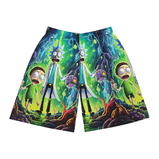 Vibrant Graphic Basketball Shorts, Funky Athletic Wear for Gamers, Summer Sports Apparel, Gift for Fans, Festival Outfits