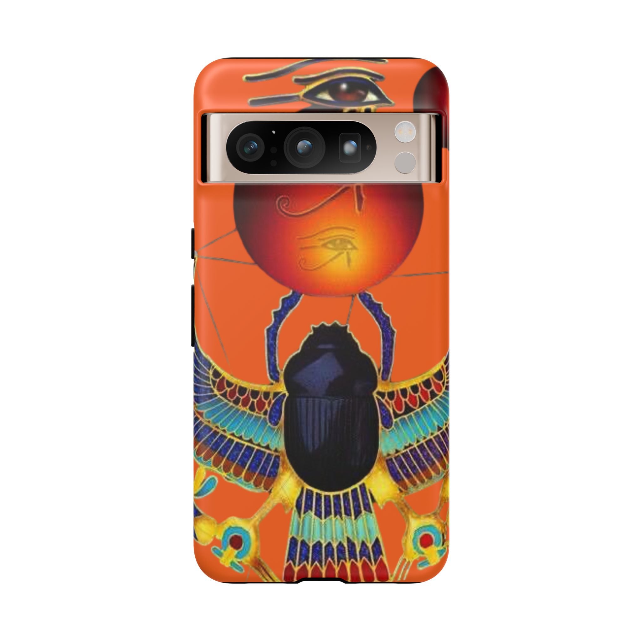 Egyptian-Inspired Phone Case, Tough Phone Cover, Unique Protective Case, Gift for Her, Vibrant Egyptian Art