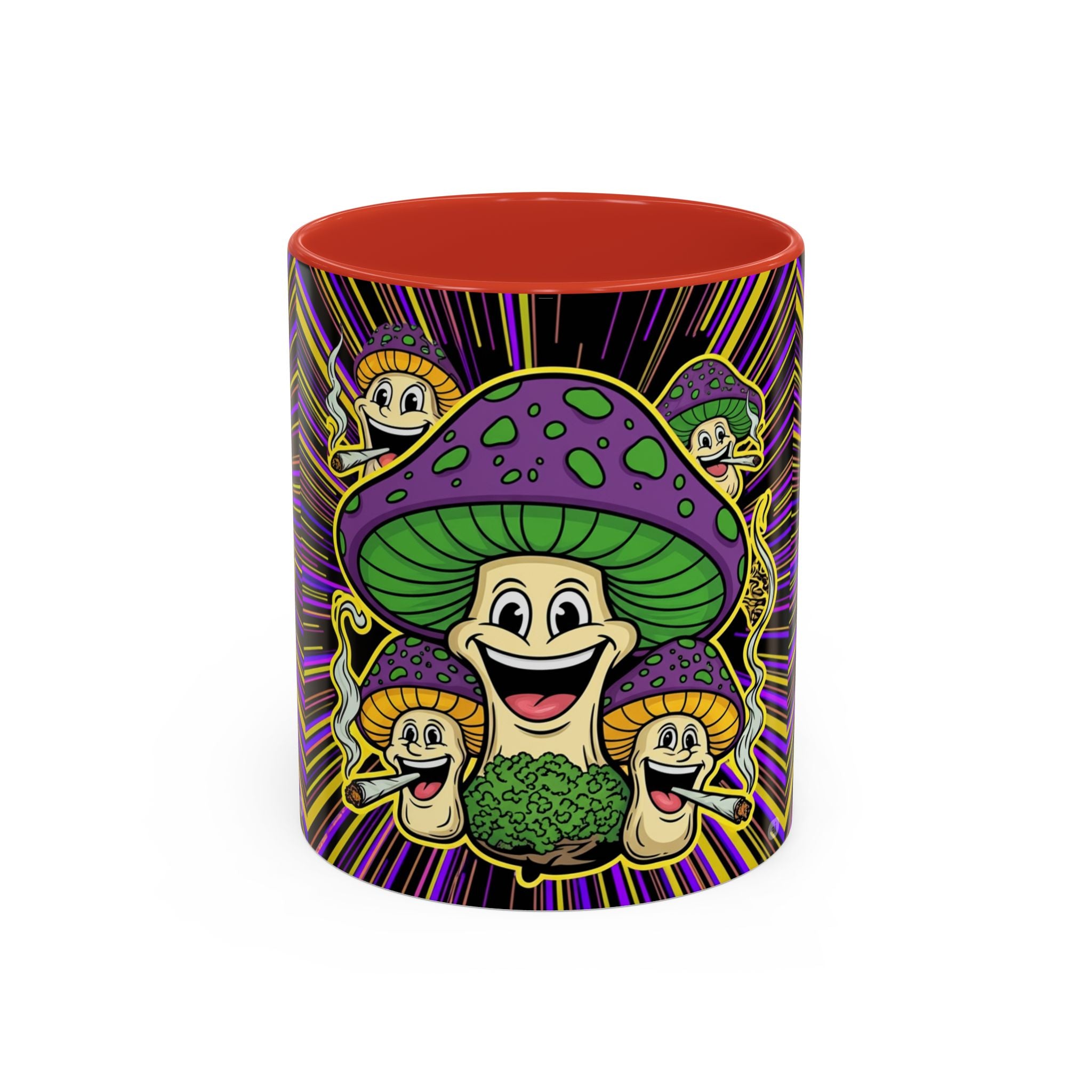 Whimsical Mushroom Coffee Mug, Perfect for Garden Lovers, Quirky Gift for Friends, Fun Coffee Cup, Home & Garden Decor