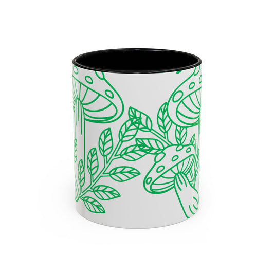 Whimsical Mushroom Coffee Mug, Perfect for Nature Lovers, Botanical Gifts, Garden Decor, Eco-Friendly Drinkware, Coffee Lovers