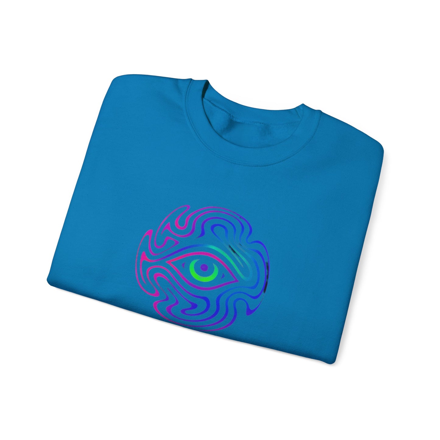 Psychedelic Trip Lab Sweatshirt, Unisex Crewneck, Cozy Gift for Festival Lovers, Casual Wear, Street Style