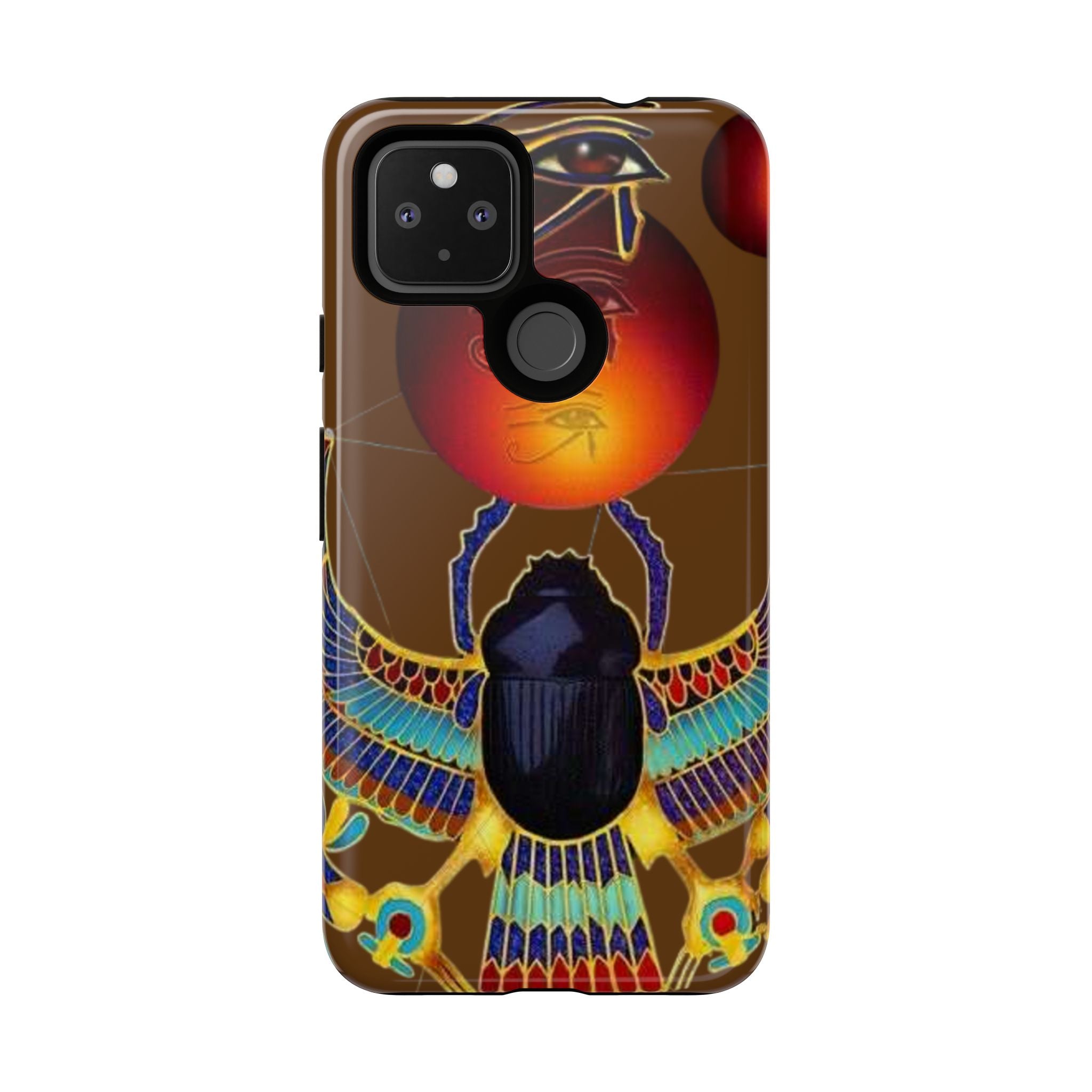 Egyptian Scarab Phone Case | Tough Cases for Unique Style, Protective Cases, Artistic Phone Covers, Gifts for Art Lovers