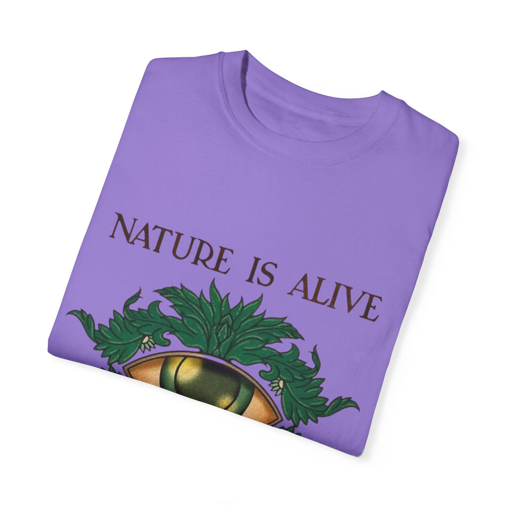 Nature-Inspired Unisex T-Shirt, Eco Friendly Tee, Nature Lover Gift, Casual Wear, Vintage Graphic Tee, Boho Style, Earth Day