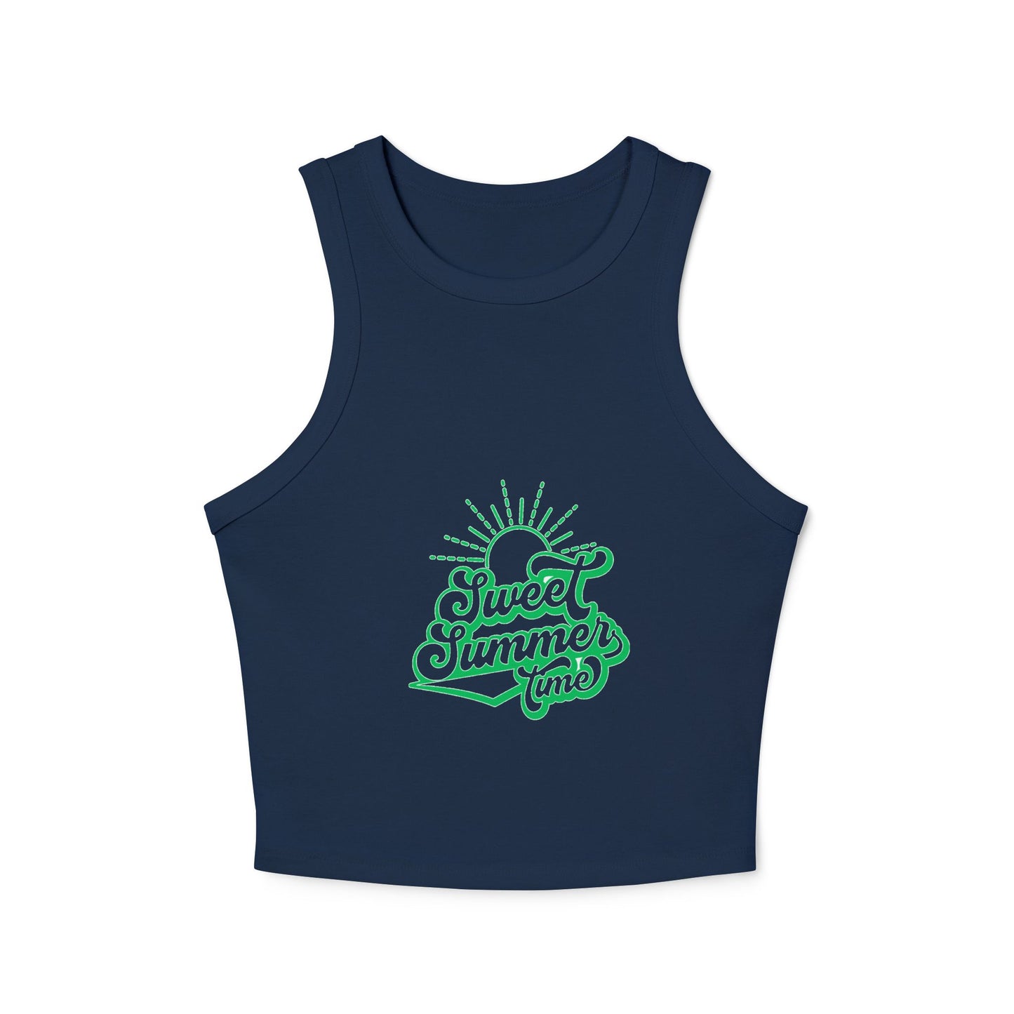 Women's Micro Rib Racer Tank Top