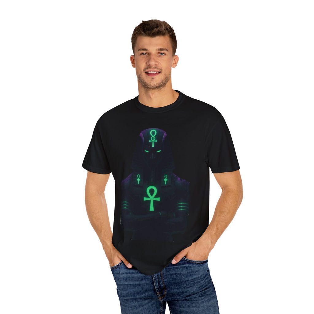 Mystical Ankh Graphic T-Shirt, Unisex Tee, Spiritual Gift, Unique Fashion, Festival Wear, Everyday Comfort