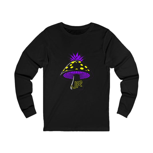 Mushroom Graphic Long Sleeve Tee | Unisex Tee, Casual Wear, Gifts for Nature Lovers, Festival Fashion, Unique Tees