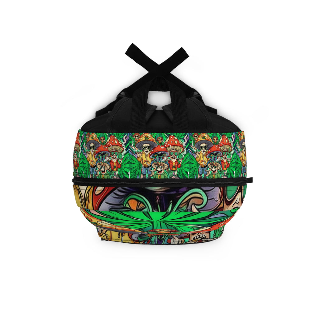 Colorful Psychedelic Backpack - Perfect for Festivals, School, Travel, or Everyday Use, Unique Gift Idea, Funky Art Design