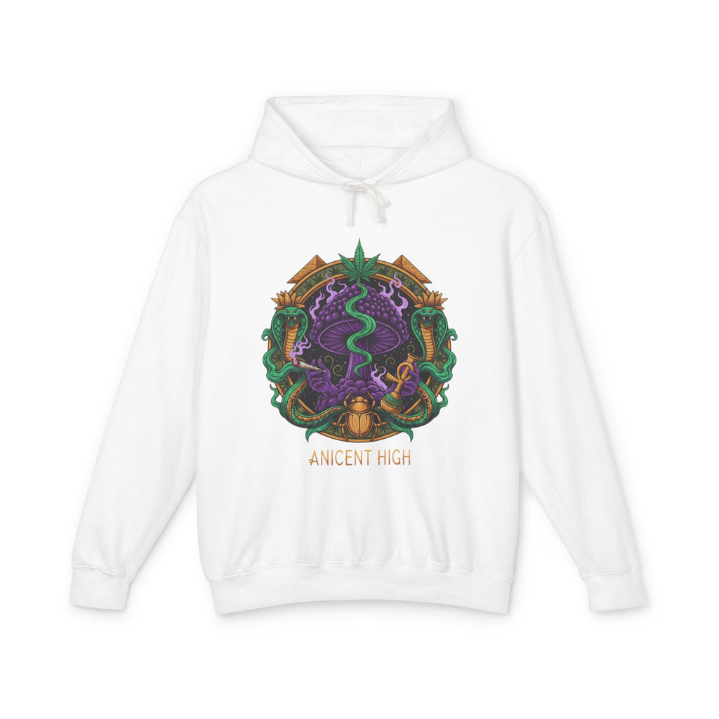 Ancient High Crest Hoodie — Mystic Snake Emblem Hooded Sweatshirt