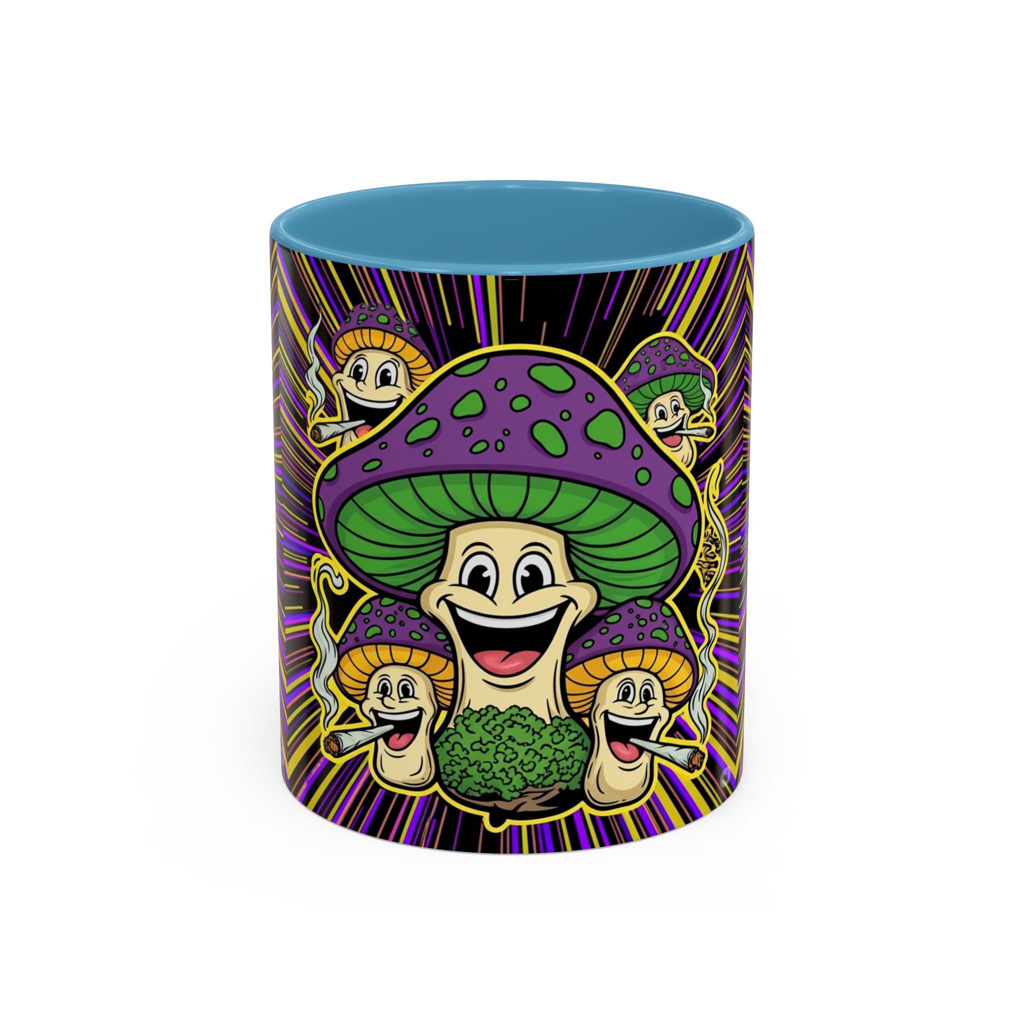 Whimsical Mushroom Coffee Mug, Perfect for Garden Lovers, Quirky Gift for Friends, Fun Coffee Cup, Home & Garden Decor