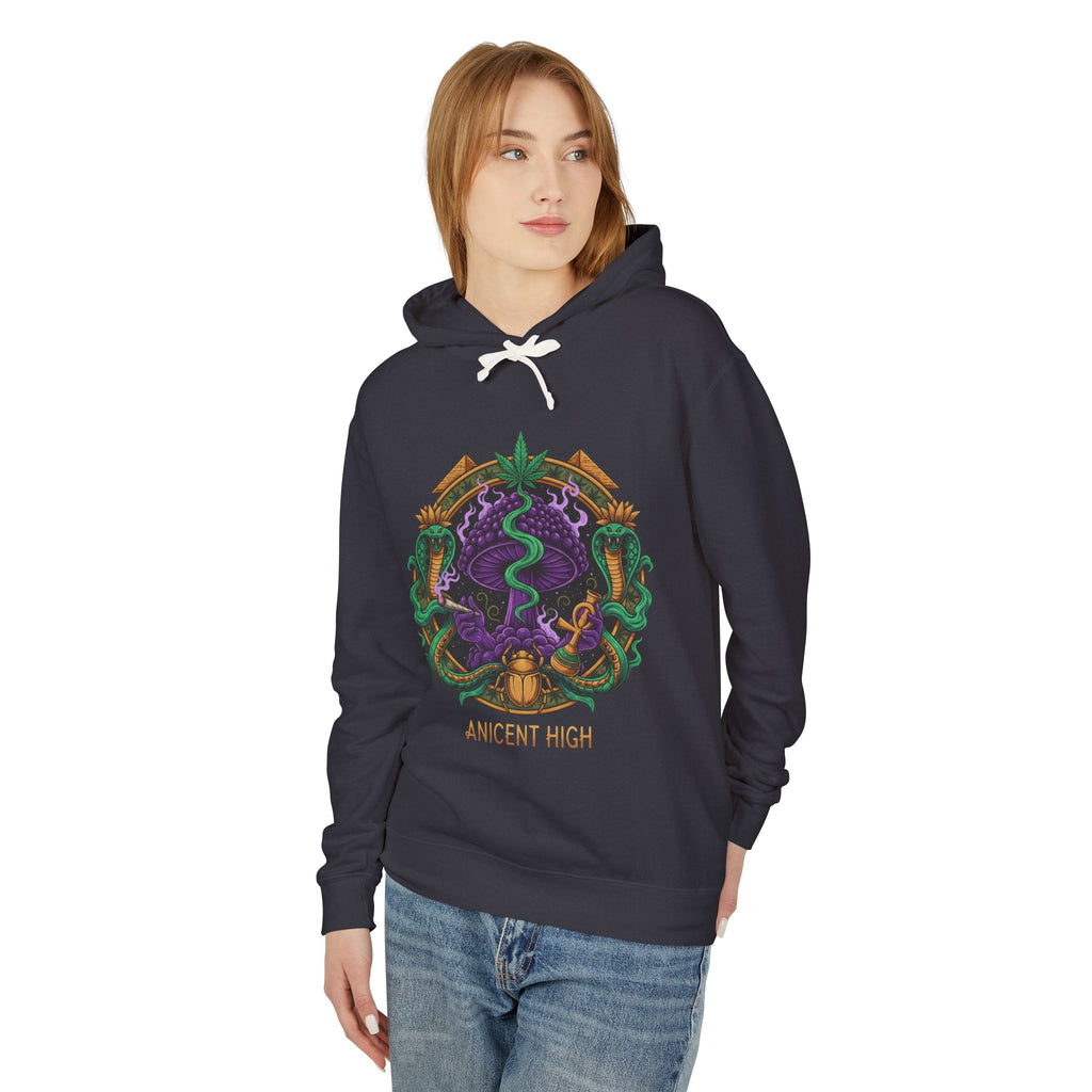 Ancient High Crest Hoodie — Mystic Snake Emblem Hooded Sweatshirt